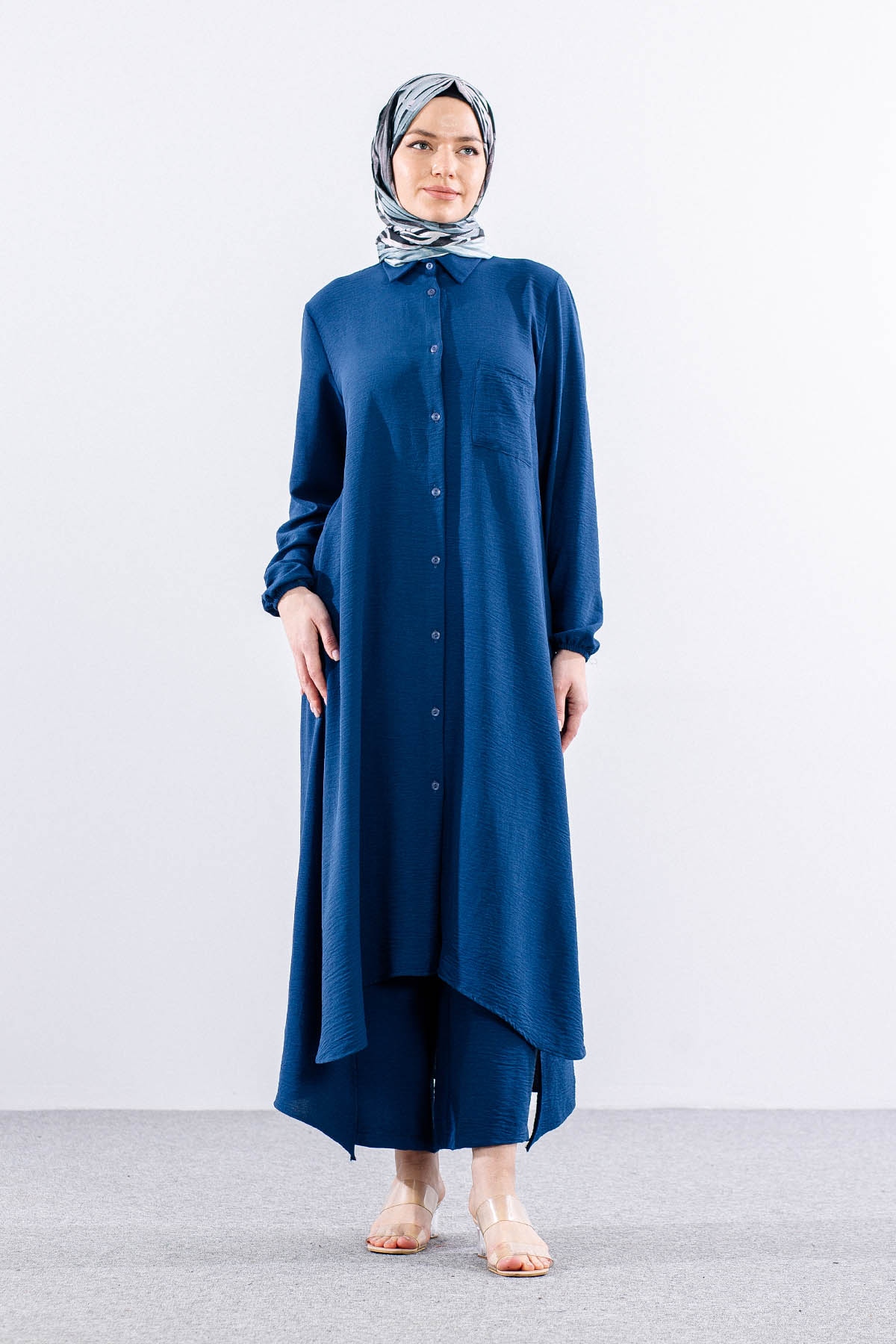 H3024 Takim 38-48 Ae - Indigo - 1