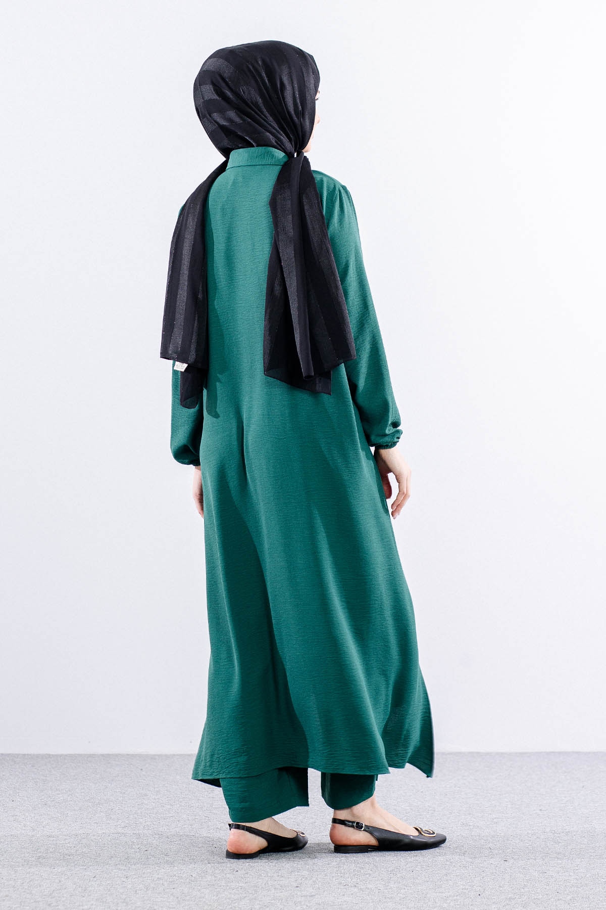 H3024 Takim 38-48 Ae - Zumrut - 4