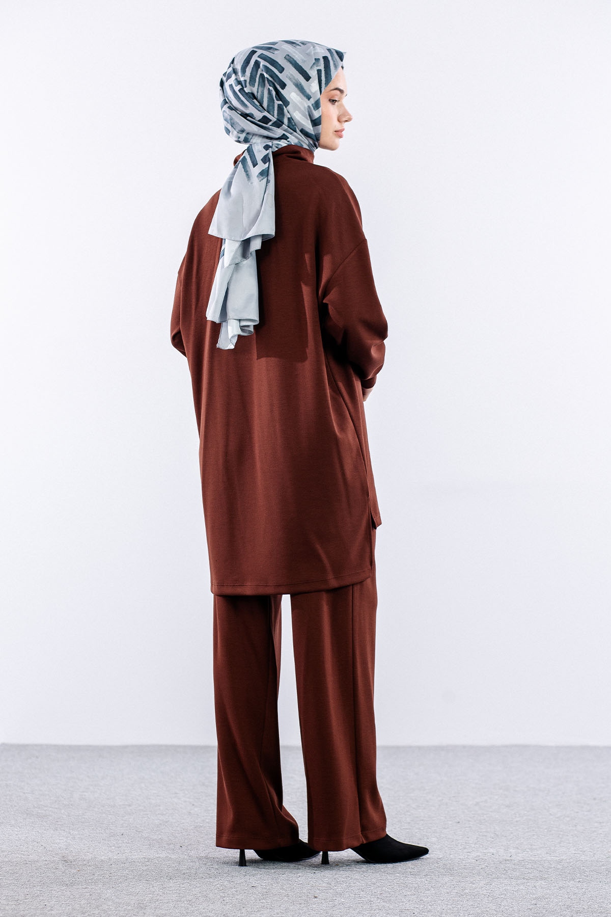 H4019 Takim 38-46 - Kahve - 5