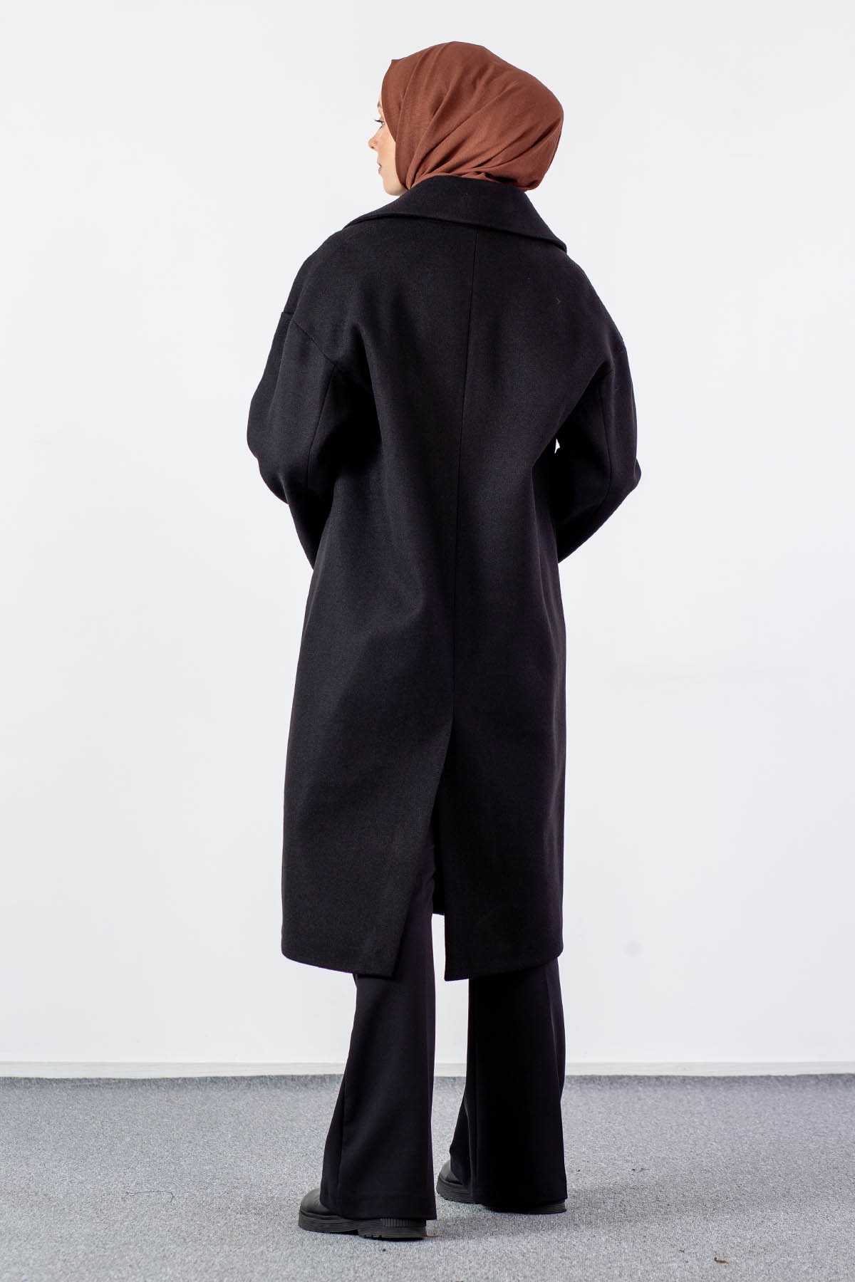 K1530-00 Kaşe Kap S-m-l - Siyah - 5