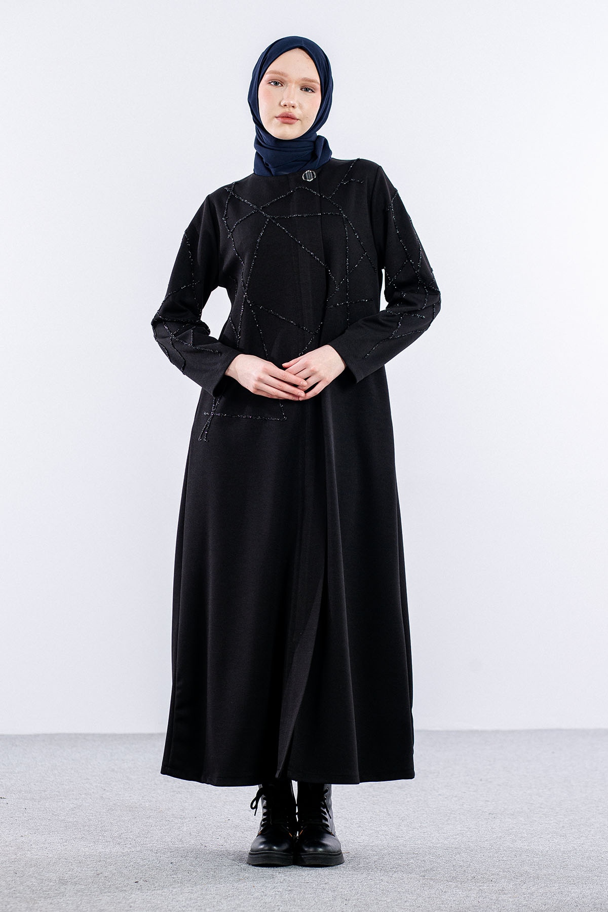 K2263 Ferace  42-52 Atlas - Siyah - 1