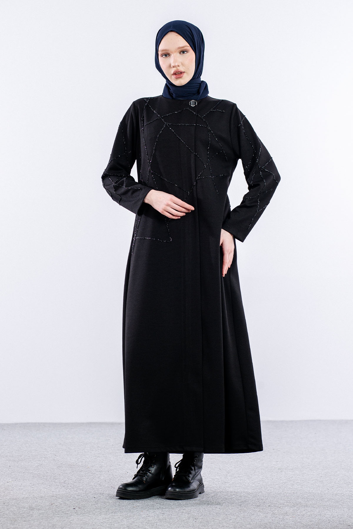 K2263 Ferace  42-52 Atlas - Siyah - 2