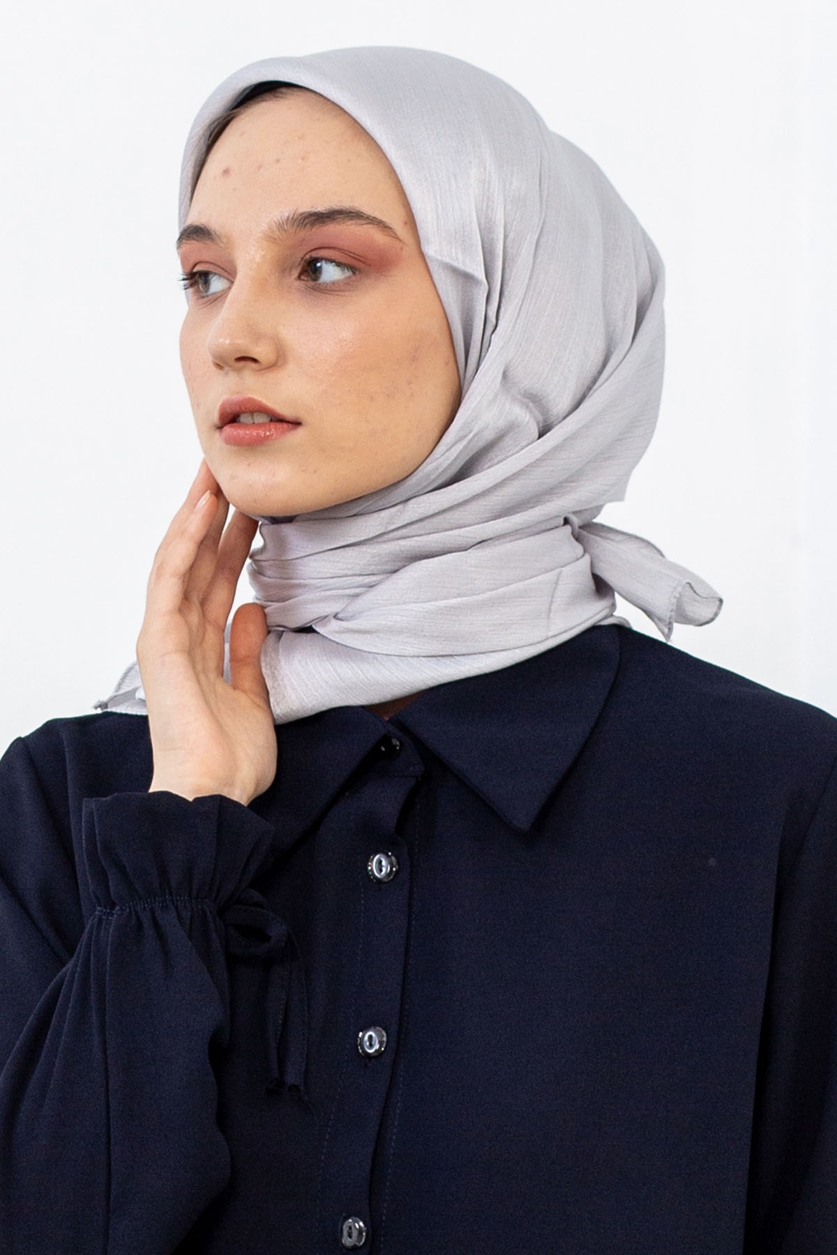 Lv Janjan Eşarp - Gumus - 1