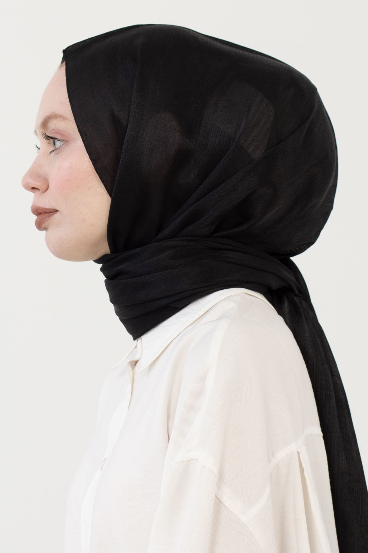 Lv Janjan Eşarp - Siyah - 3