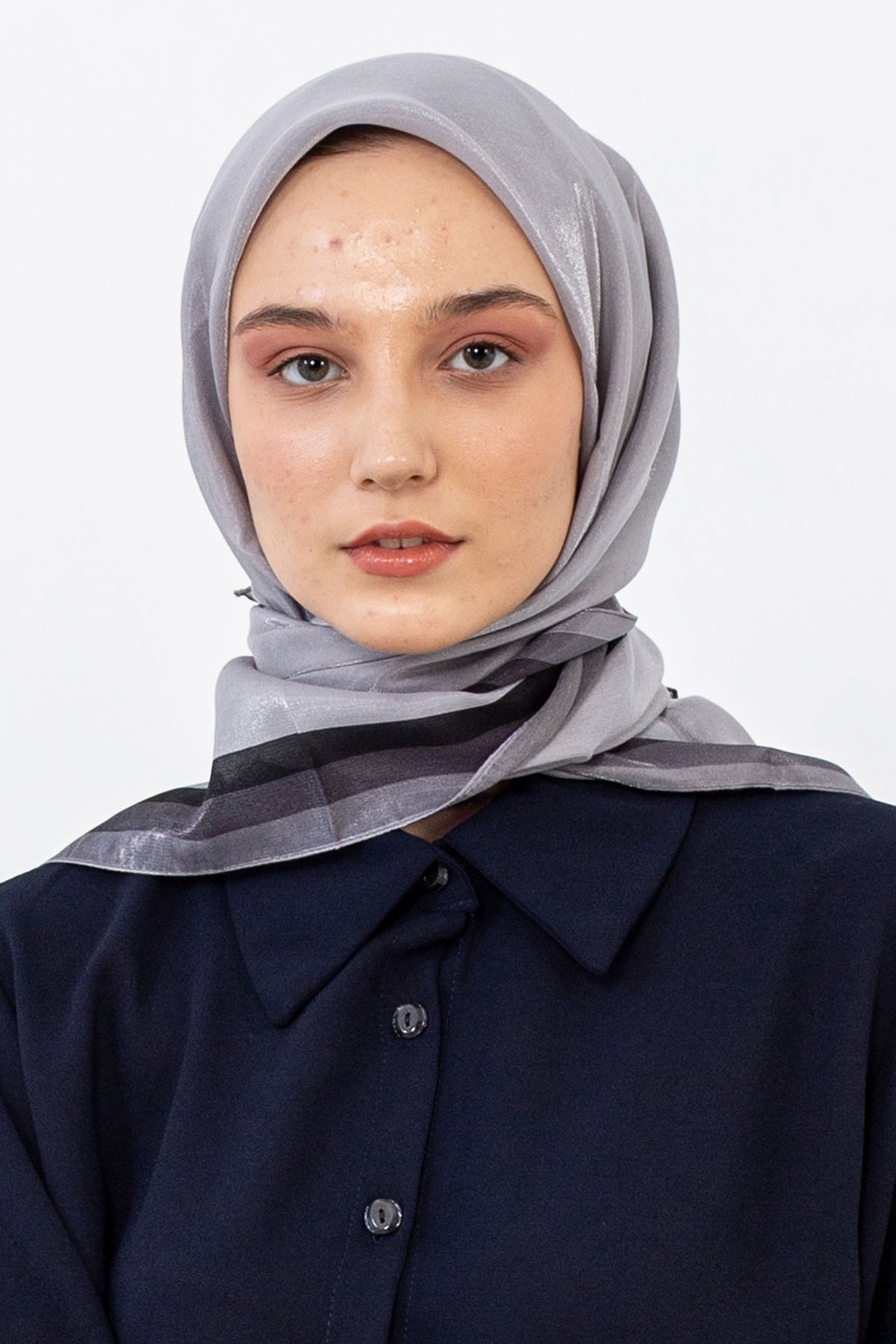 Lv Kehribar Eşarp - Gumus - 1