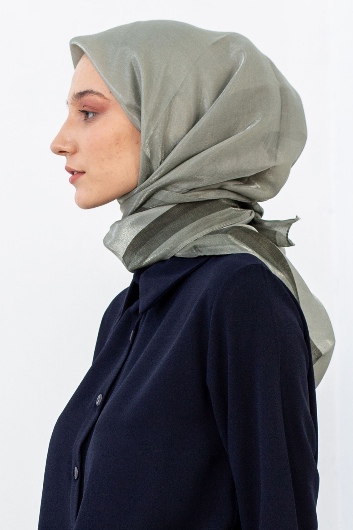 Lv Kehribar Eşarp - Su Yesili - 2