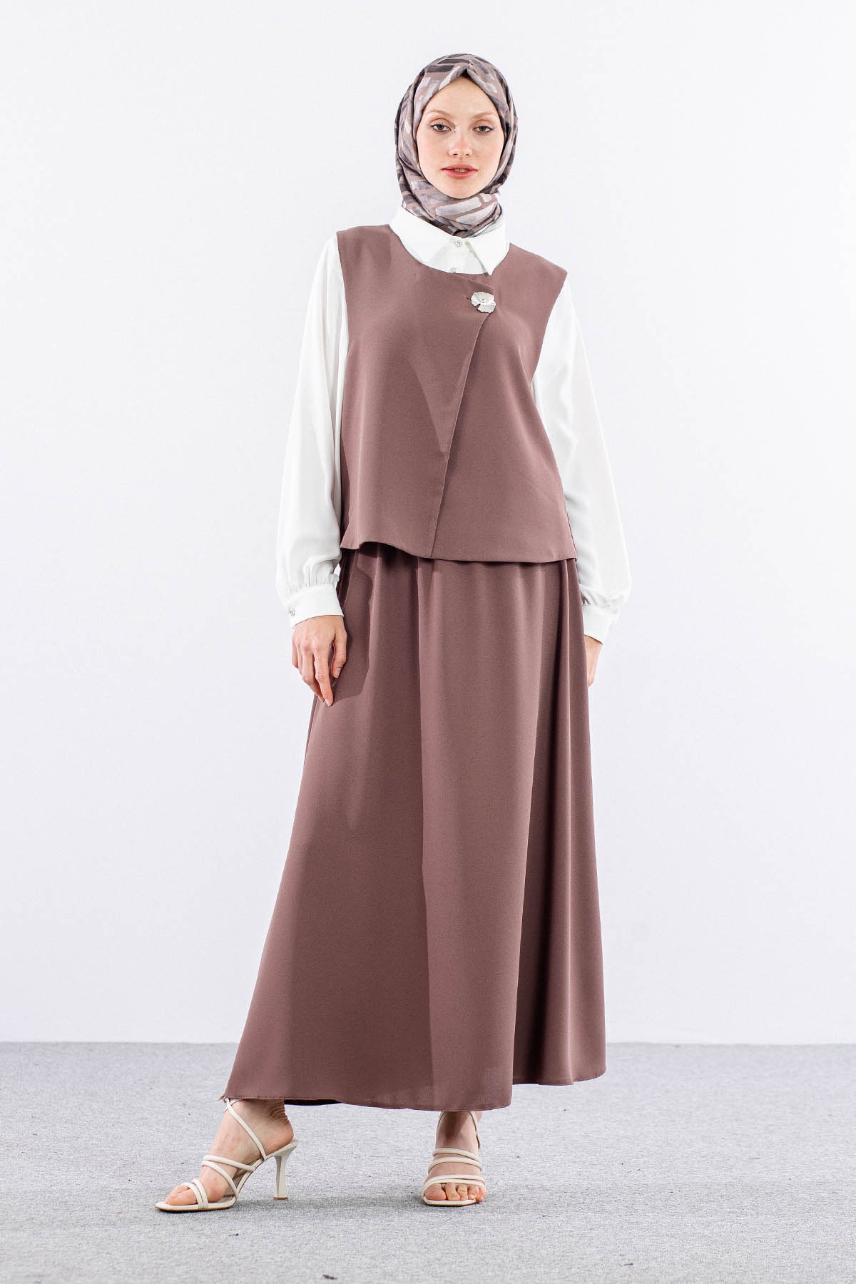 M7705 3lü Takim 40-48 - Kahve - 1