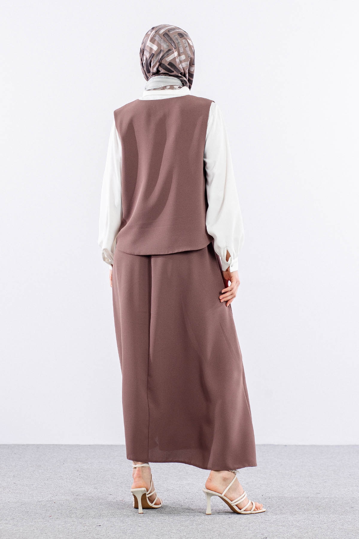 M7705 3lü Takim 40-48 - Kahve - 4