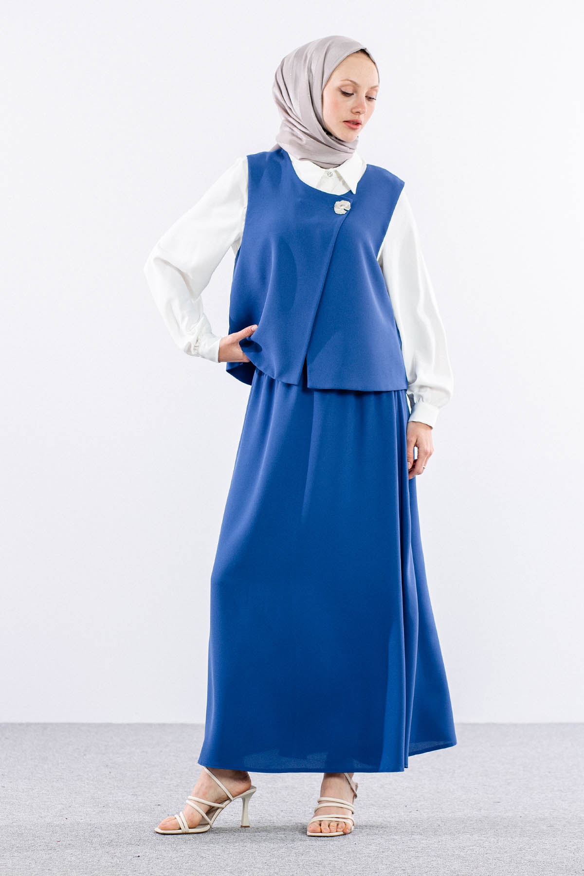 M7705 3lü Takim 40-48 - Mavi - 1