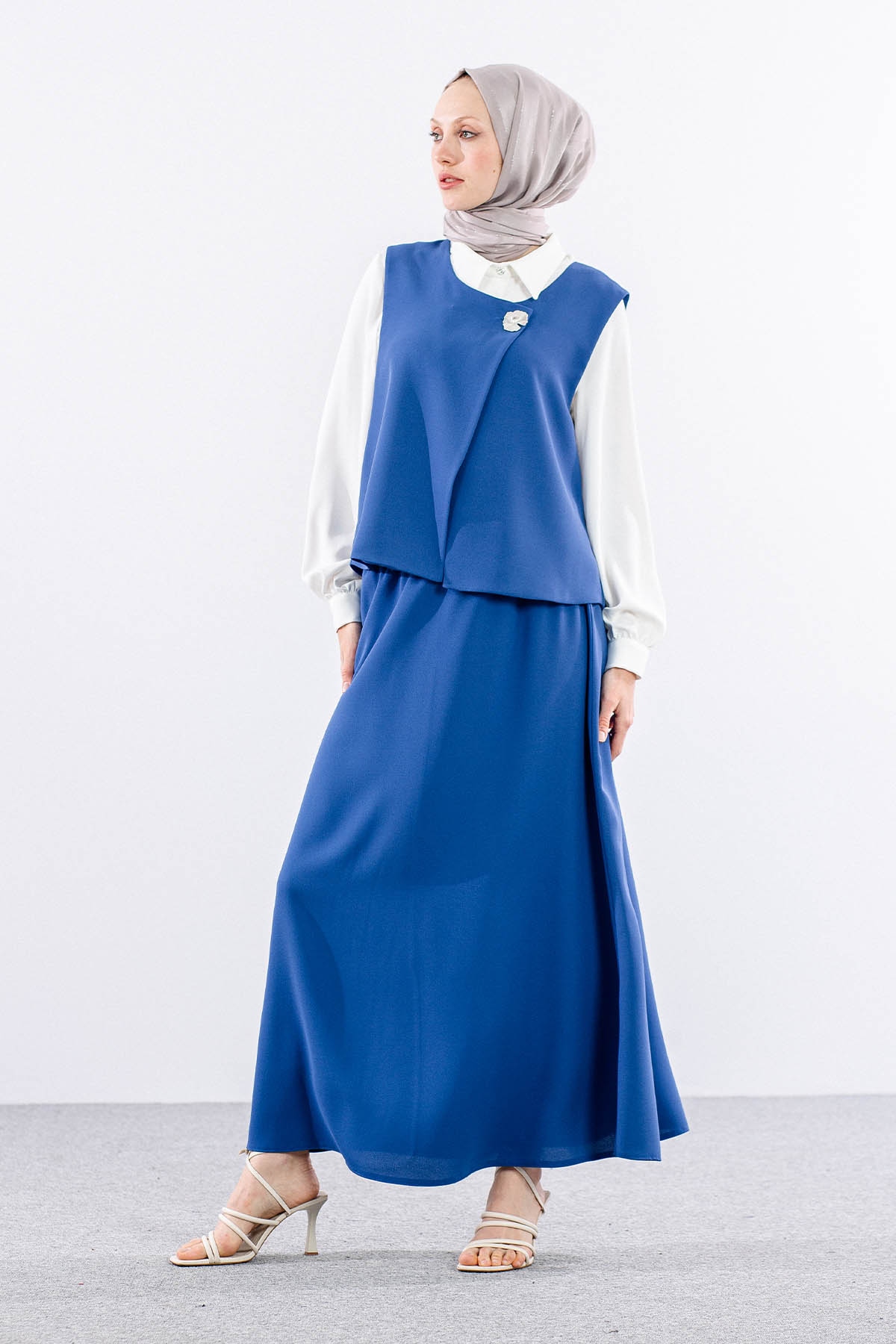 M7705 3lü Takim 40-48 - Mavi - 2