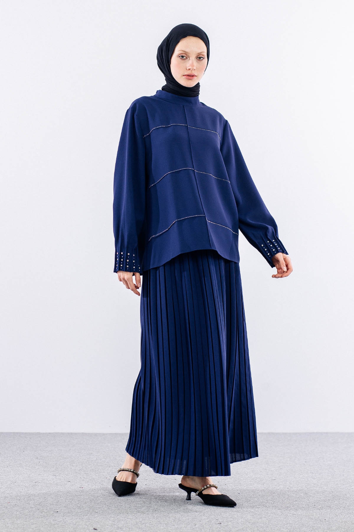 M7707 şik E.takim 44-52 - Sax - 2