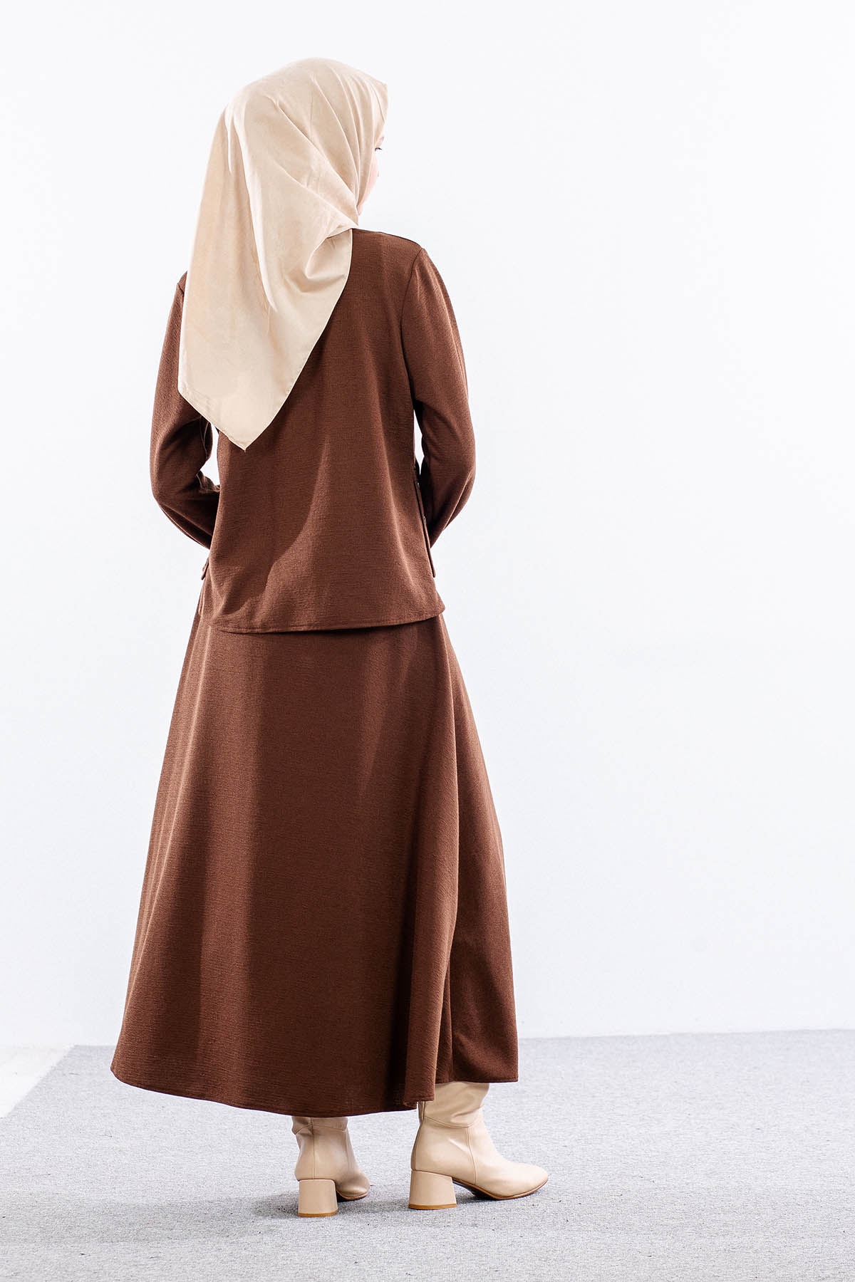 M7715 Takim 40-48 - Kahve - 6