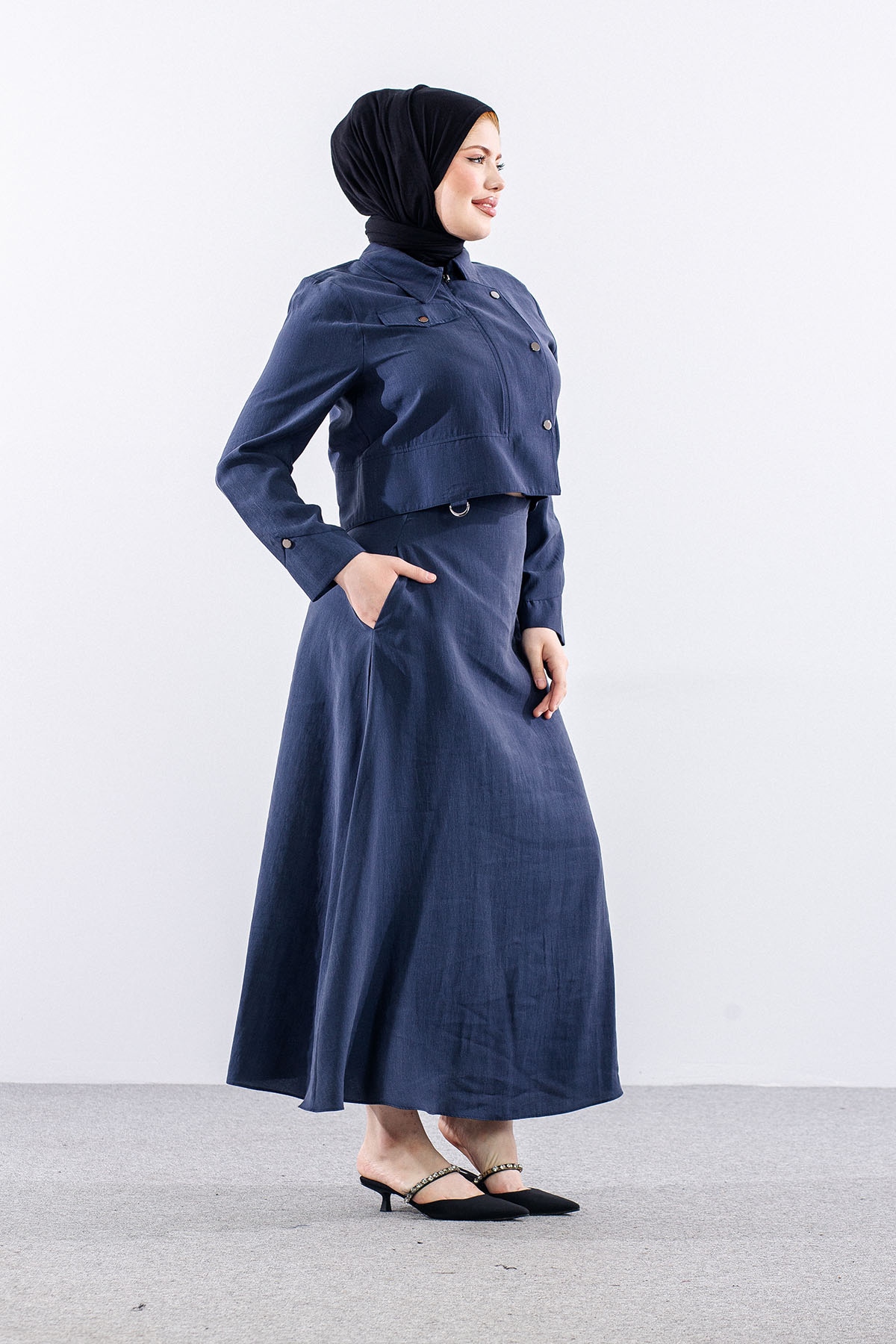 M7729 E.takim 40-48 çitçit Detay - Lacivert - 3