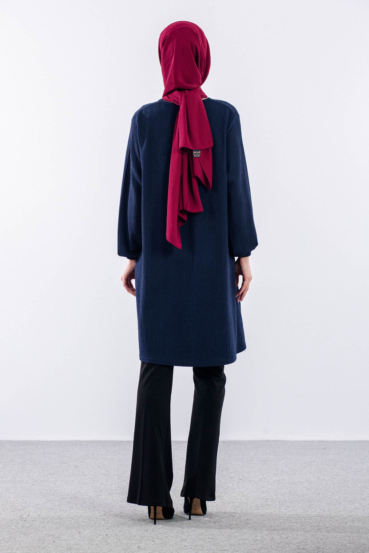 Merve Düğmeli̇ Bb Tunik 46-48-50 - Lacivert - 4