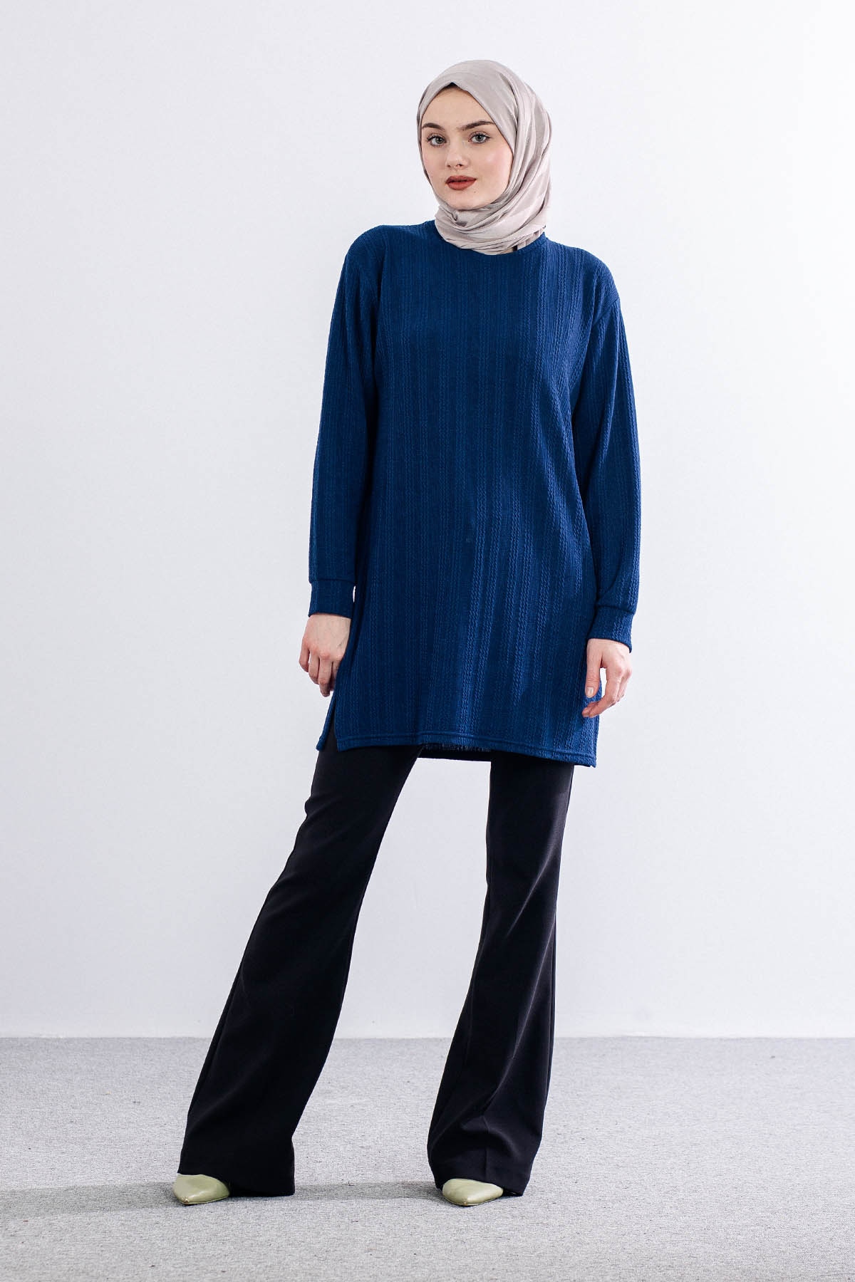 Merve Spor Tunik 44-46-48 - Lacivert - 1