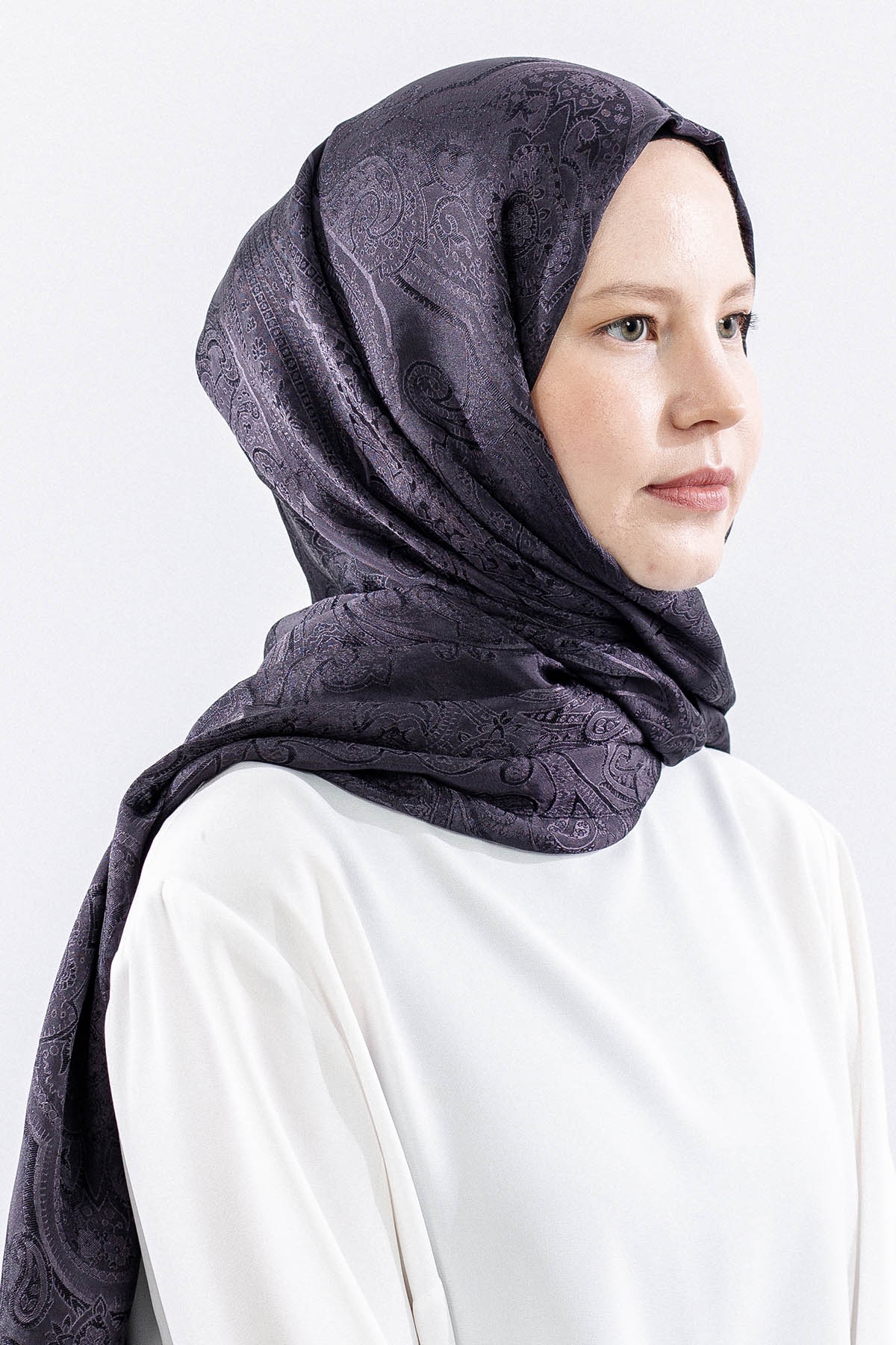 Mismara Morocco şal Varakli - K_gri - 2