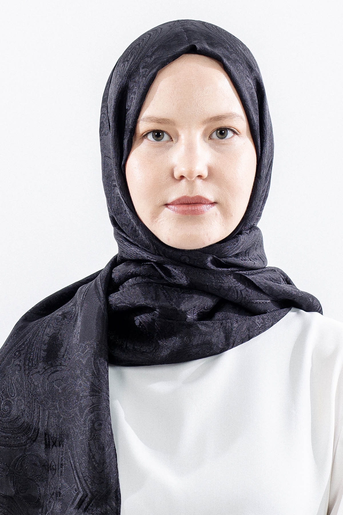 Mismara Morocco şal Varakli - Siyah - 1