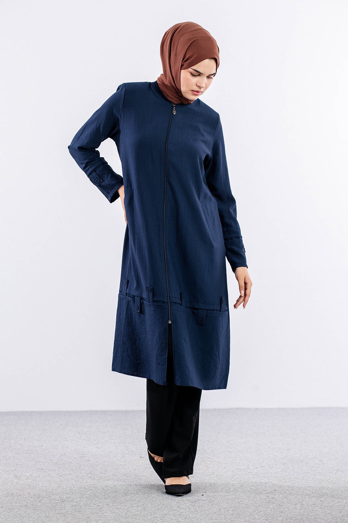 N1551 Kap 2-3-4-5 Apolet 44-50 - Lacivert - 3