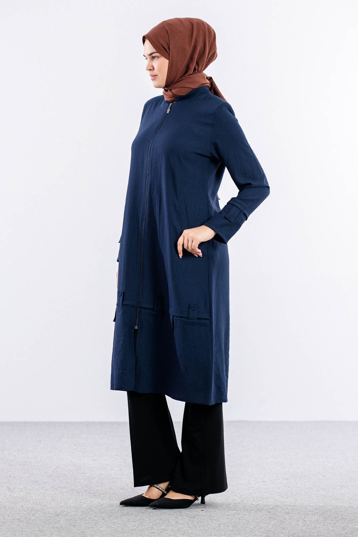 N1551 Kap 2-3-4-5 Apolet 44-50 - Lacivert - 5