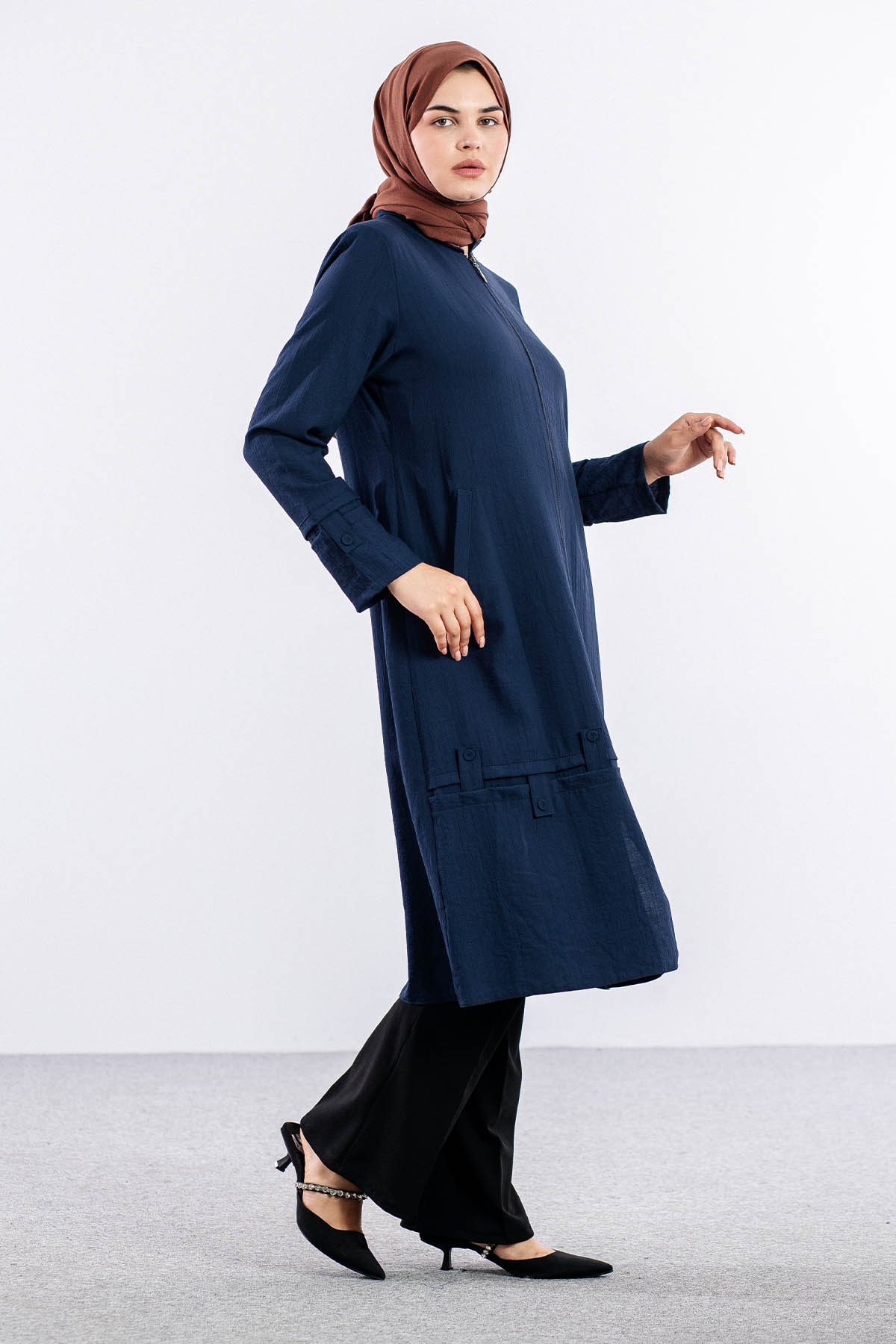 N1551 Kap 2-3-4-5 Apolet 44-50 - Lacivert - 6