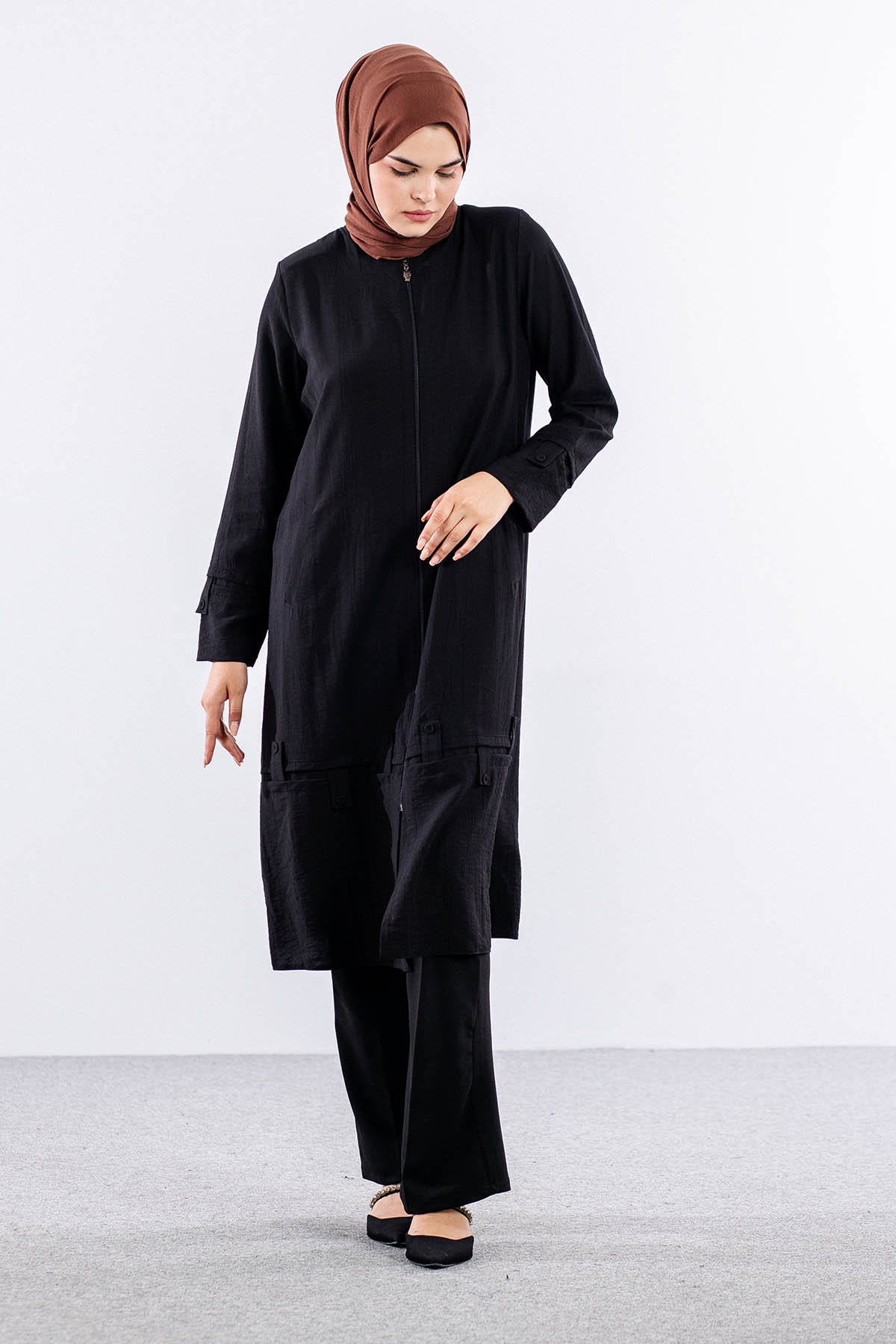 N1551 Kap 2-3-4-5 Apolet 44-50 - Siyah - 1