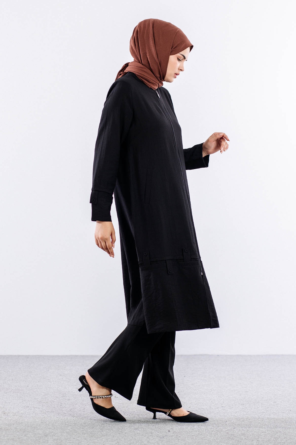 N1551 Kap 2-3-4-5 Apolet 44-50 - Siyah - 3