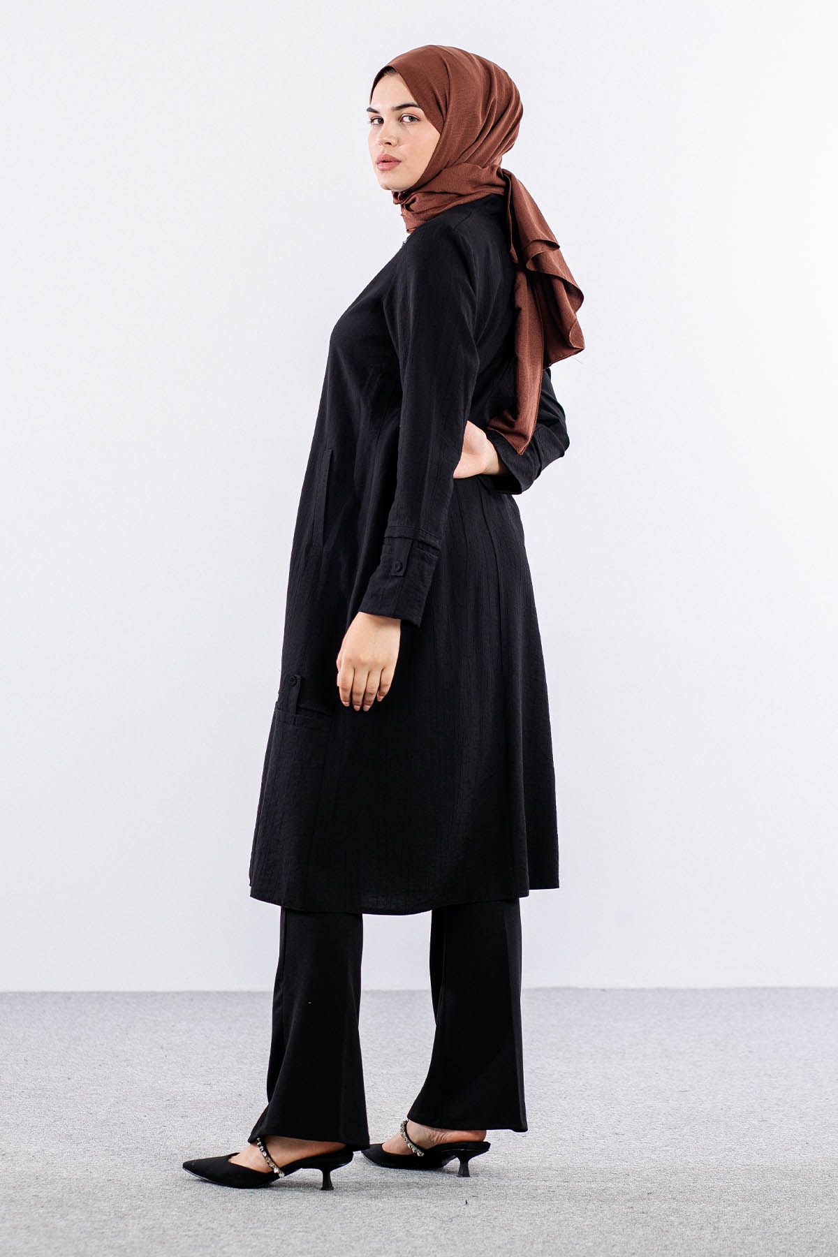 N1551 Kap 2-3-4-5 Apolet 44-50 - Siyah - 6