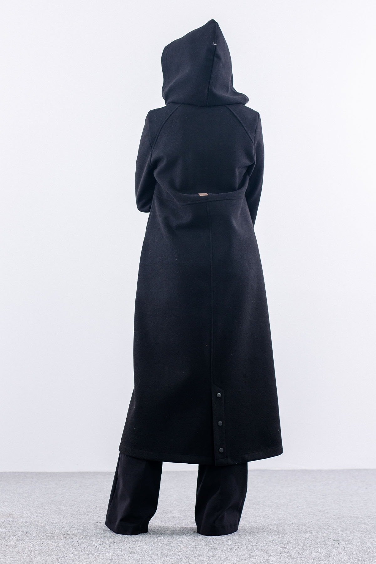 N1882 Kaşe Kaban 4-7 - Siyah - 4