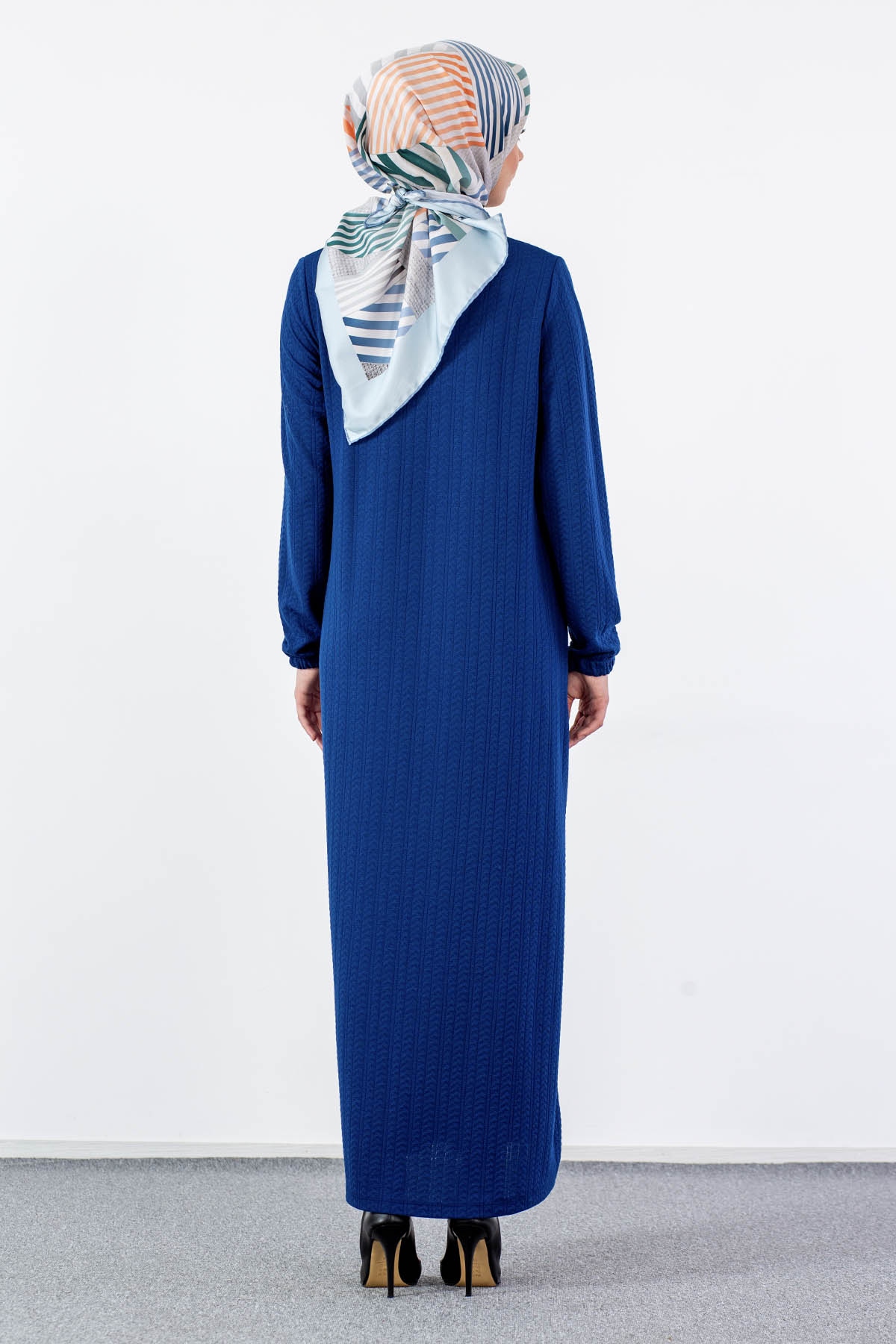 N2682 Elbise 2-3-4-5-6-7 - Sax - 5