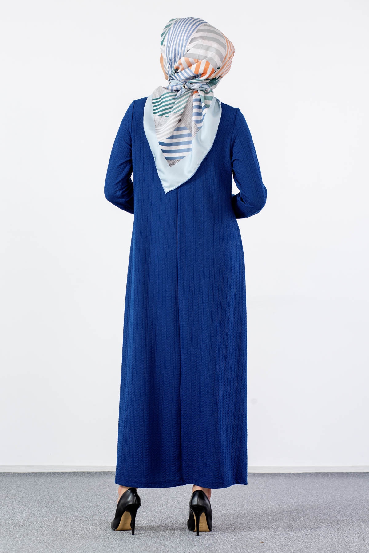 N2688 Elbise 1-2-3-4-5-6 - Sax - 5