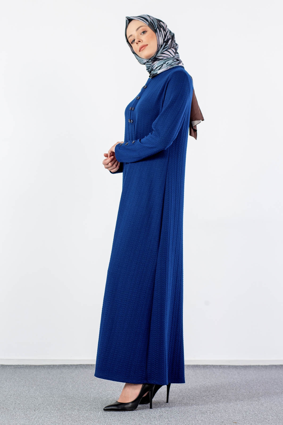 N2690 Elbise 2-3-4-5-6-7 - Sax - 5