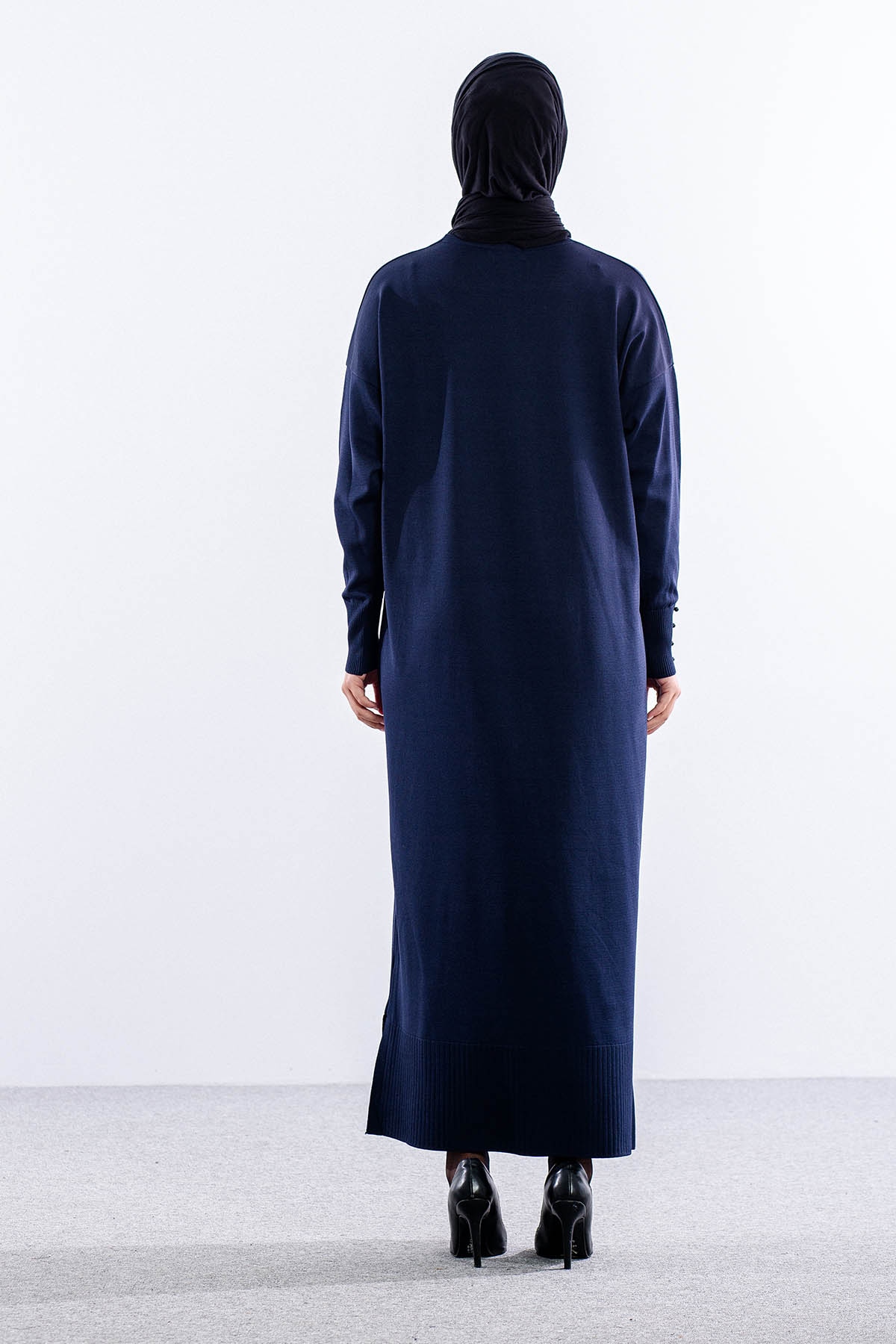 N322 Triko  Hirka  Tek - Lacivert - 5