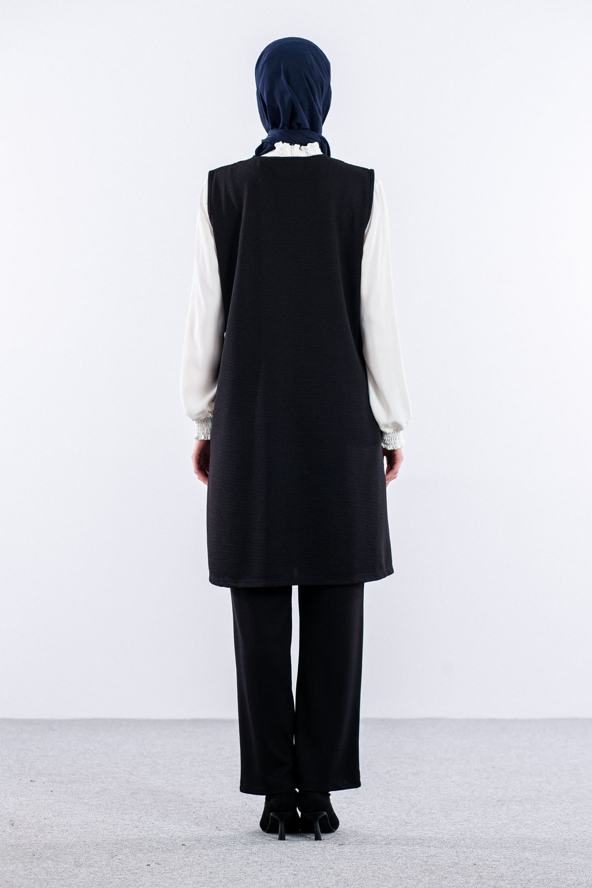 N4846 Yelek 3-4-5-6 - Siyah - 5