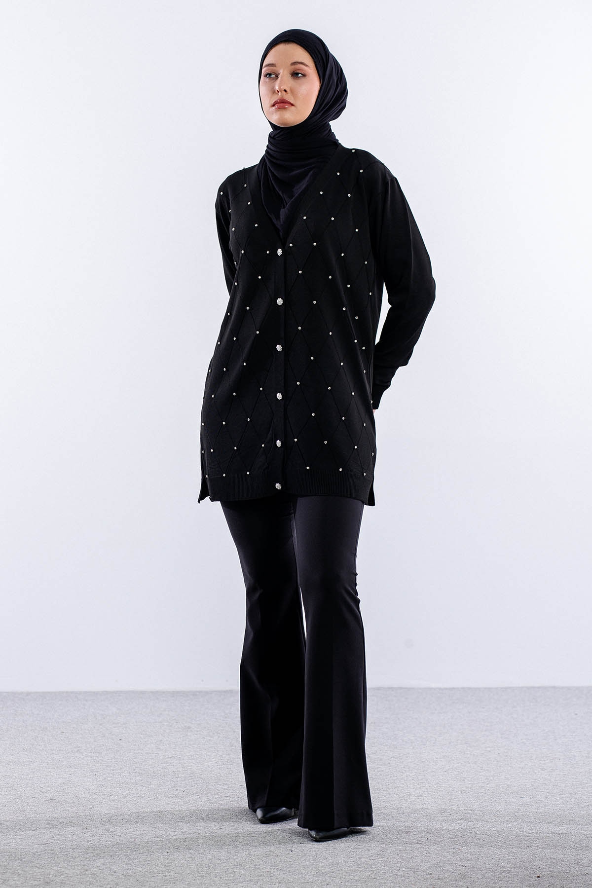 N5039 Hirka  Tek - Siyah - 3