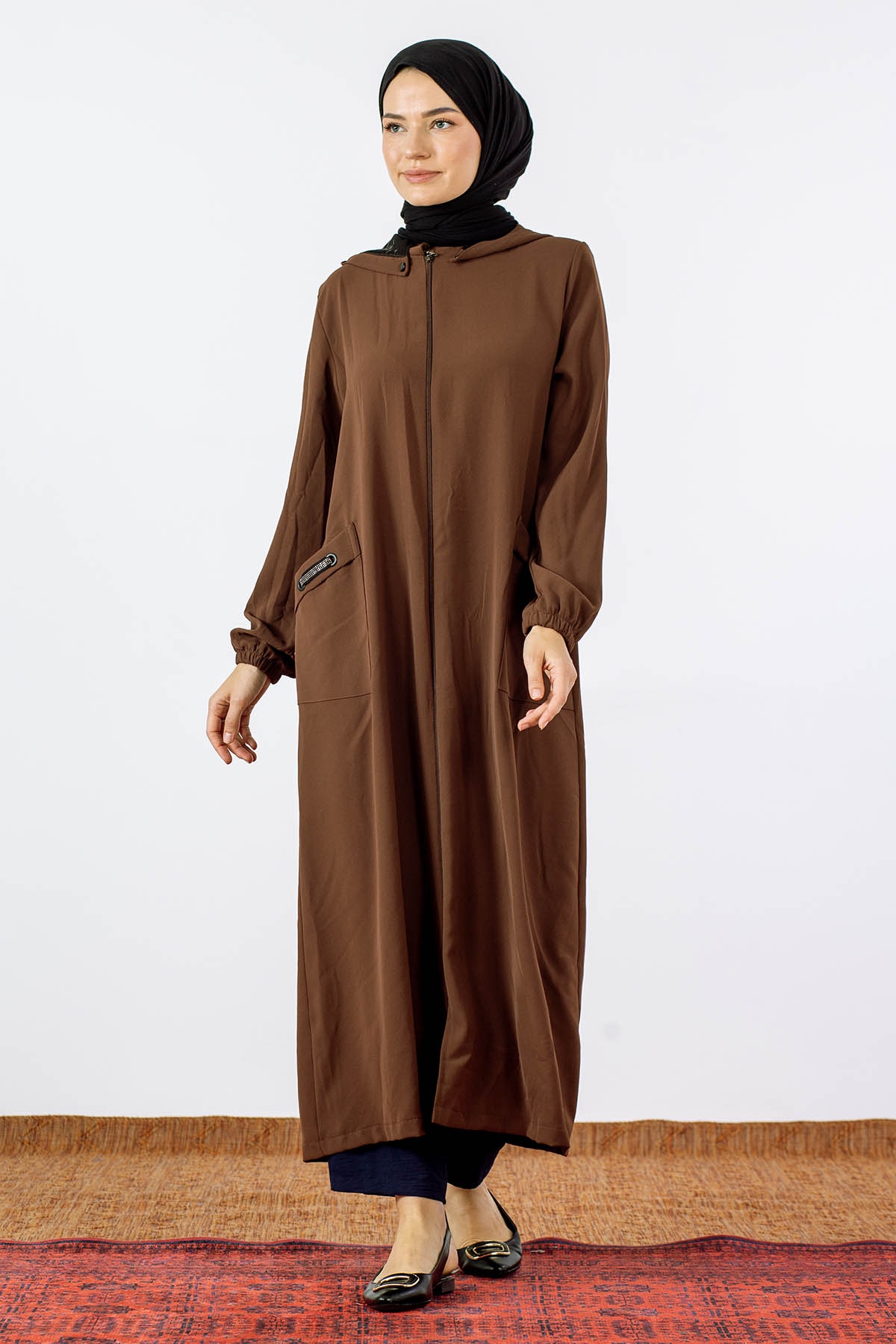 N6229 Ferace 4-5-6-7 - Kahve - 2