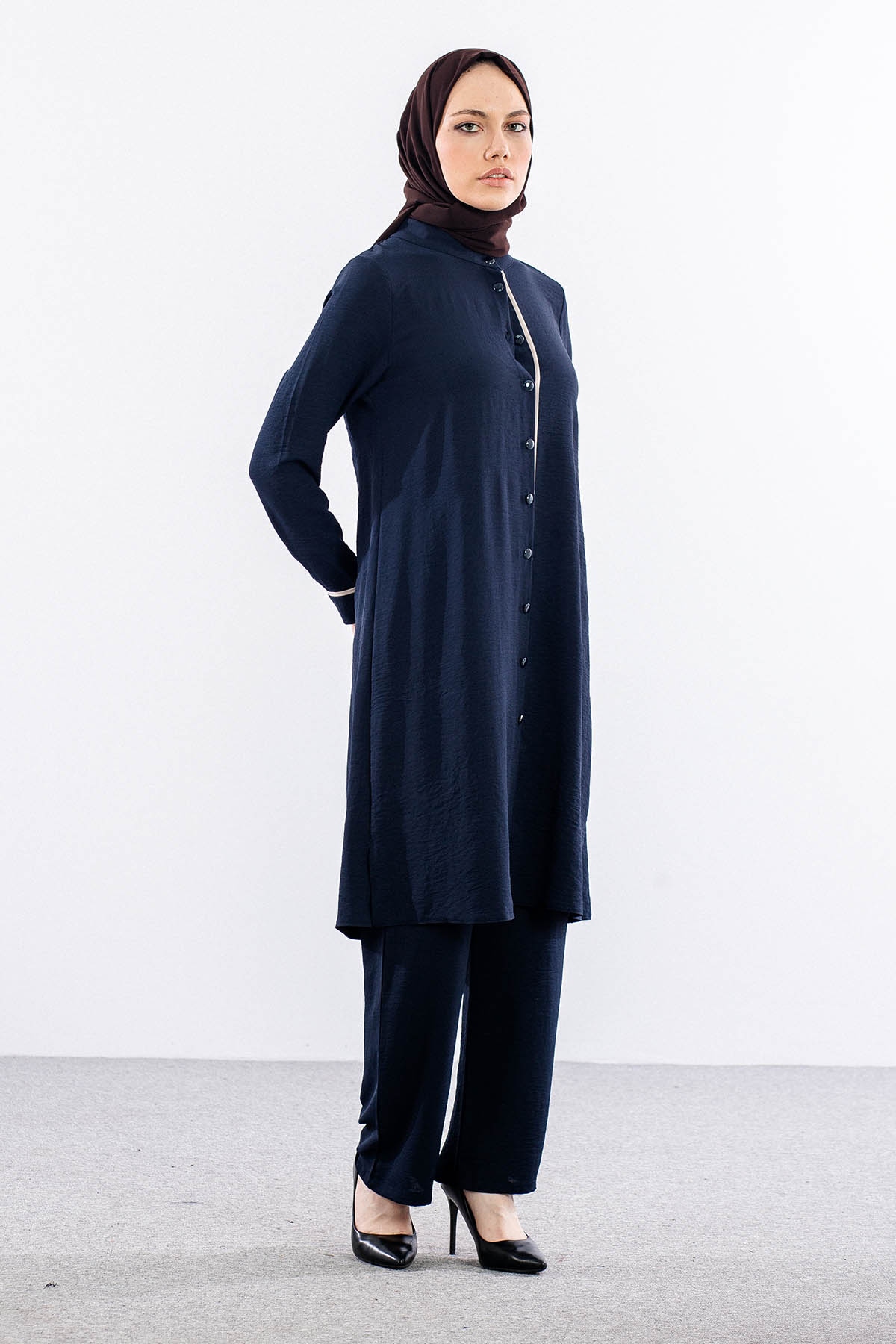 N7238 Takim 44-54 Biyeli 2-7 - Lacivert - 2