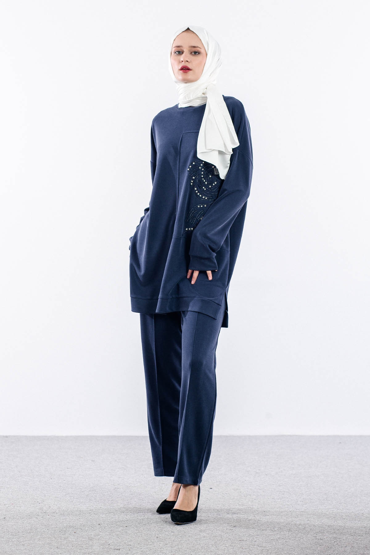 N7519 Takim 1-2 - Lacivert - 1