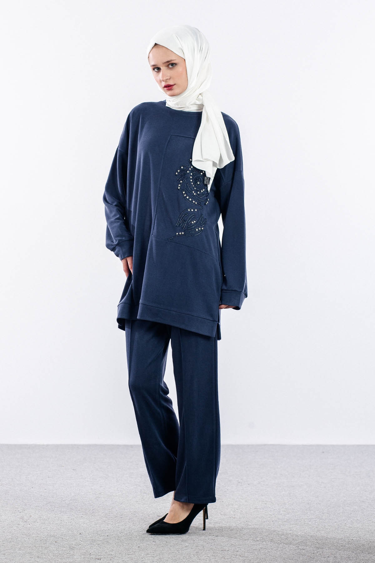 N7519 Takim 1-2 - Lacivert - 2