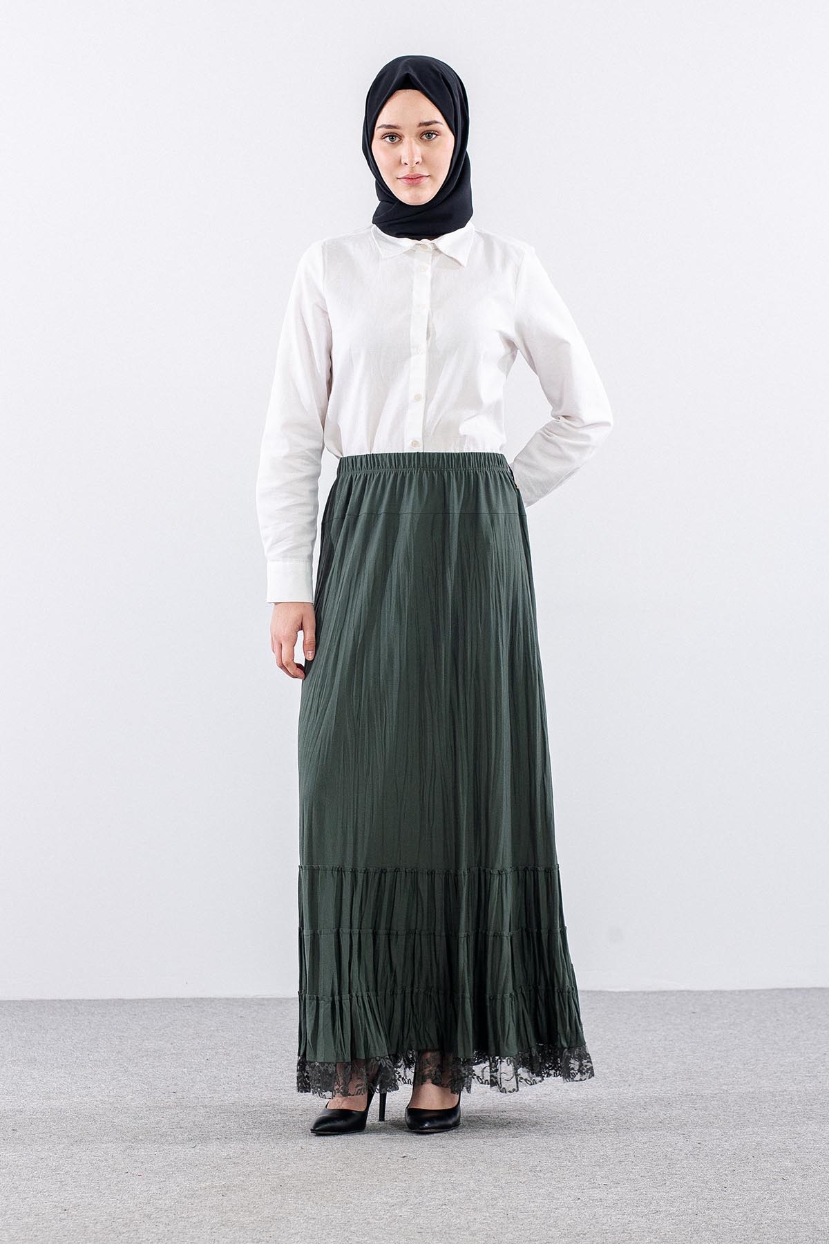 N8039 Etek 3-4-5-6 Etekucu 3 Katli - Haki - 2