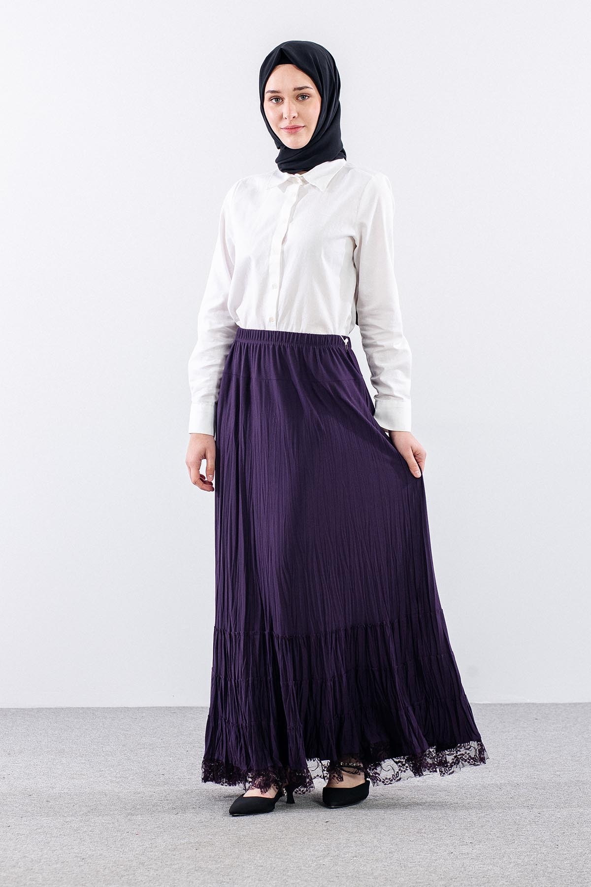 N8039 Etek 3-4-5-6 Etekucu 3 Katli - Mor - 2