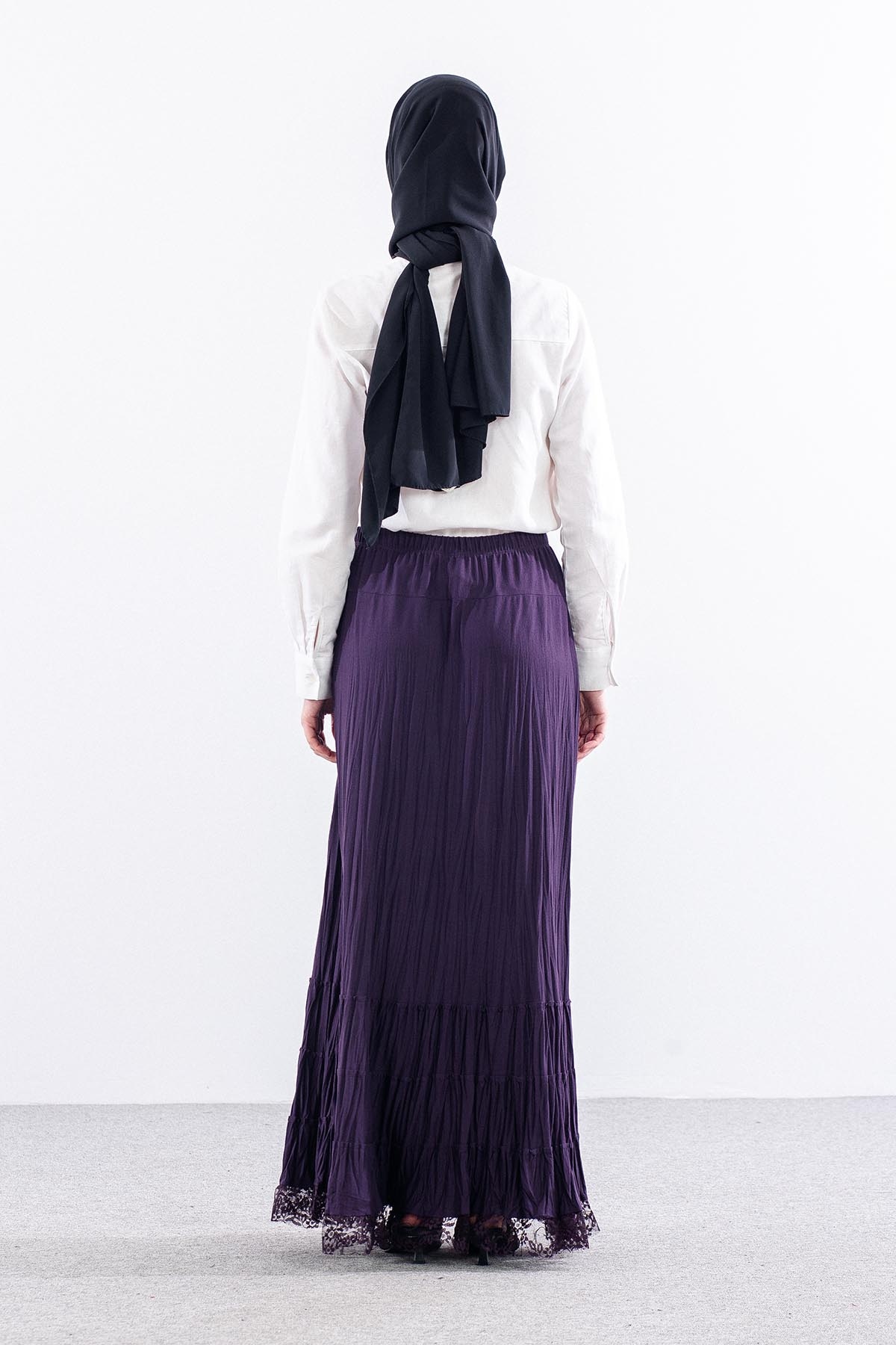 N8039 Etek 3-4-5-6 Etekucu 3 Katli - Mor - 4