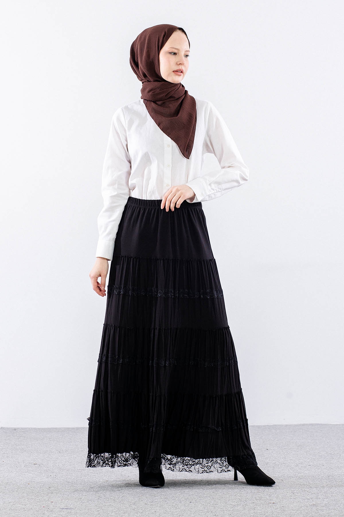 N8075 Etek 3-4-5-6 (46-52) - Siyah - 1