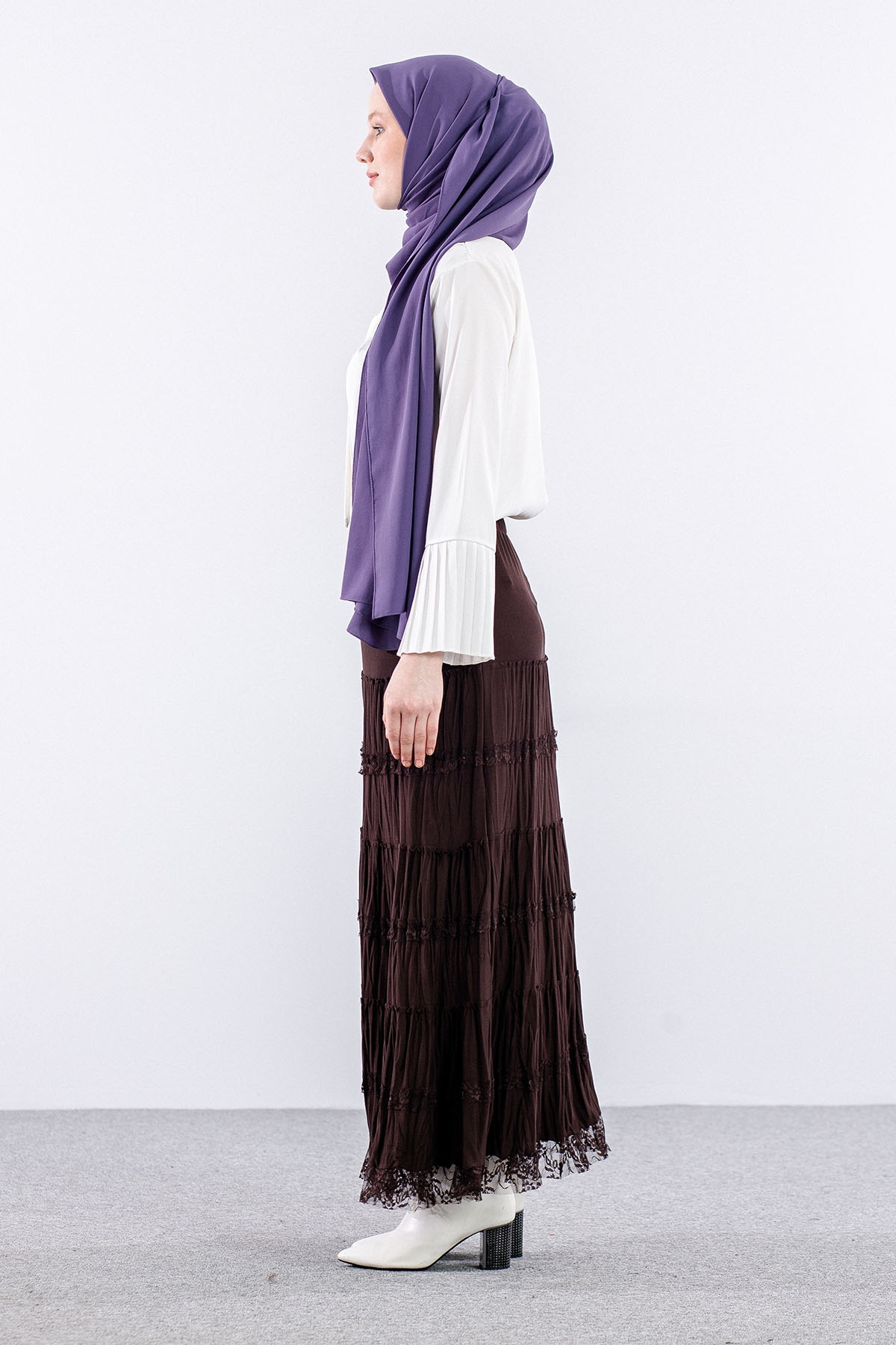 N8075 Etek 3-6 Katli - Kahve - 5