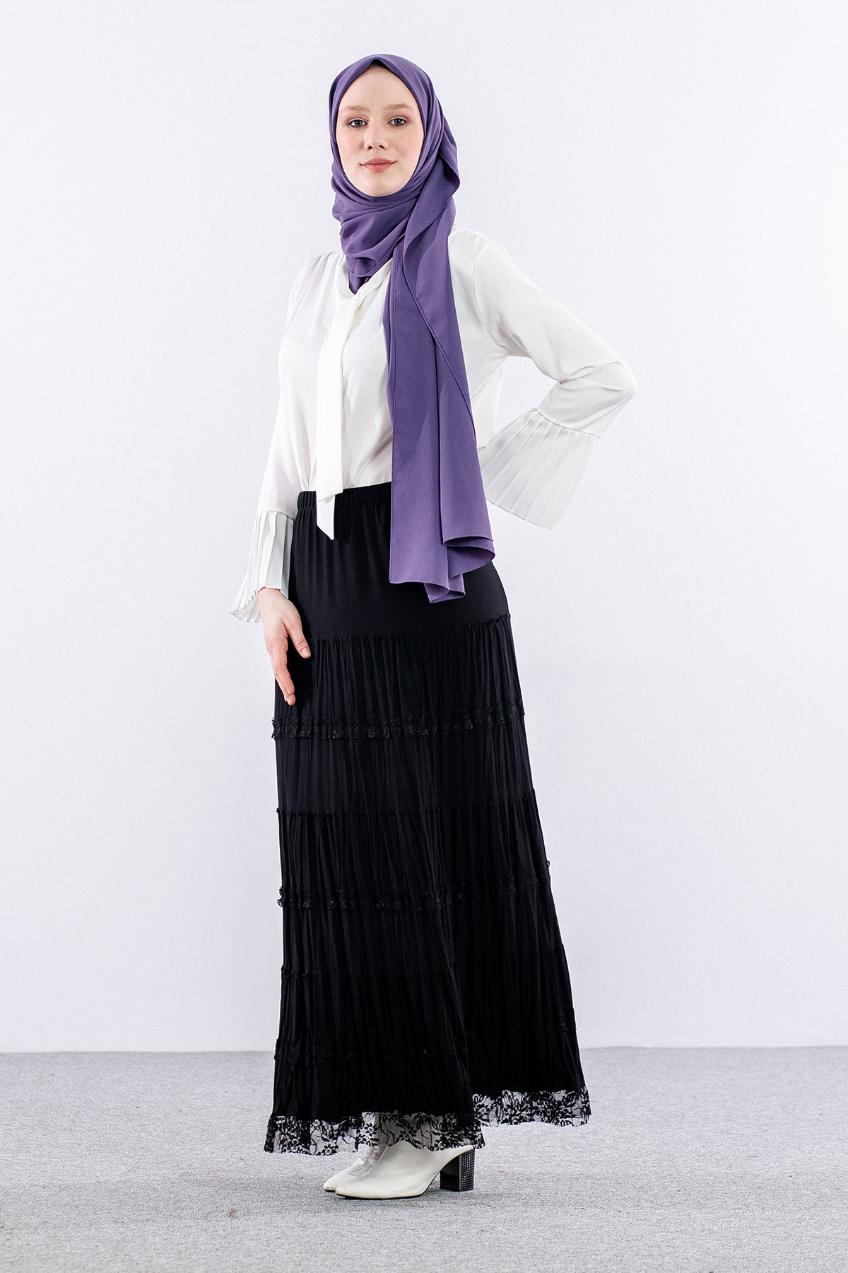 N8075 Etek 3-6 Katli - Siyah - 4