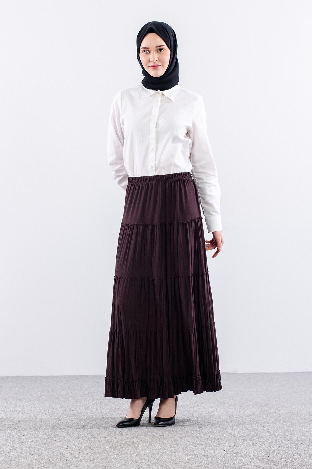 N8159 Etek 3-4-5-6-7 5 Parça - K_kahve - 2