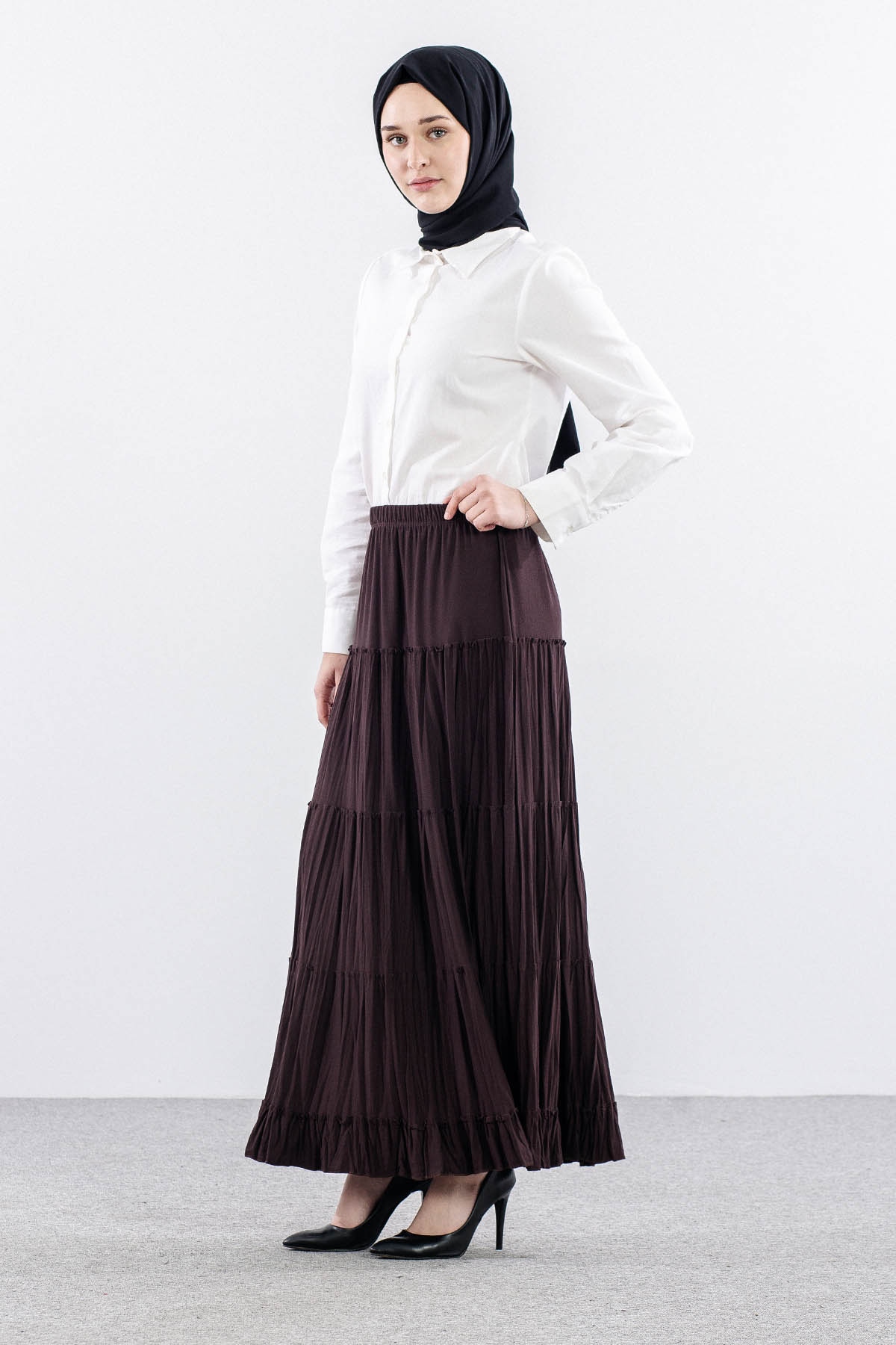 N8159 Etek 3-4-5-6-7 5 Parça - K_kahve - 4