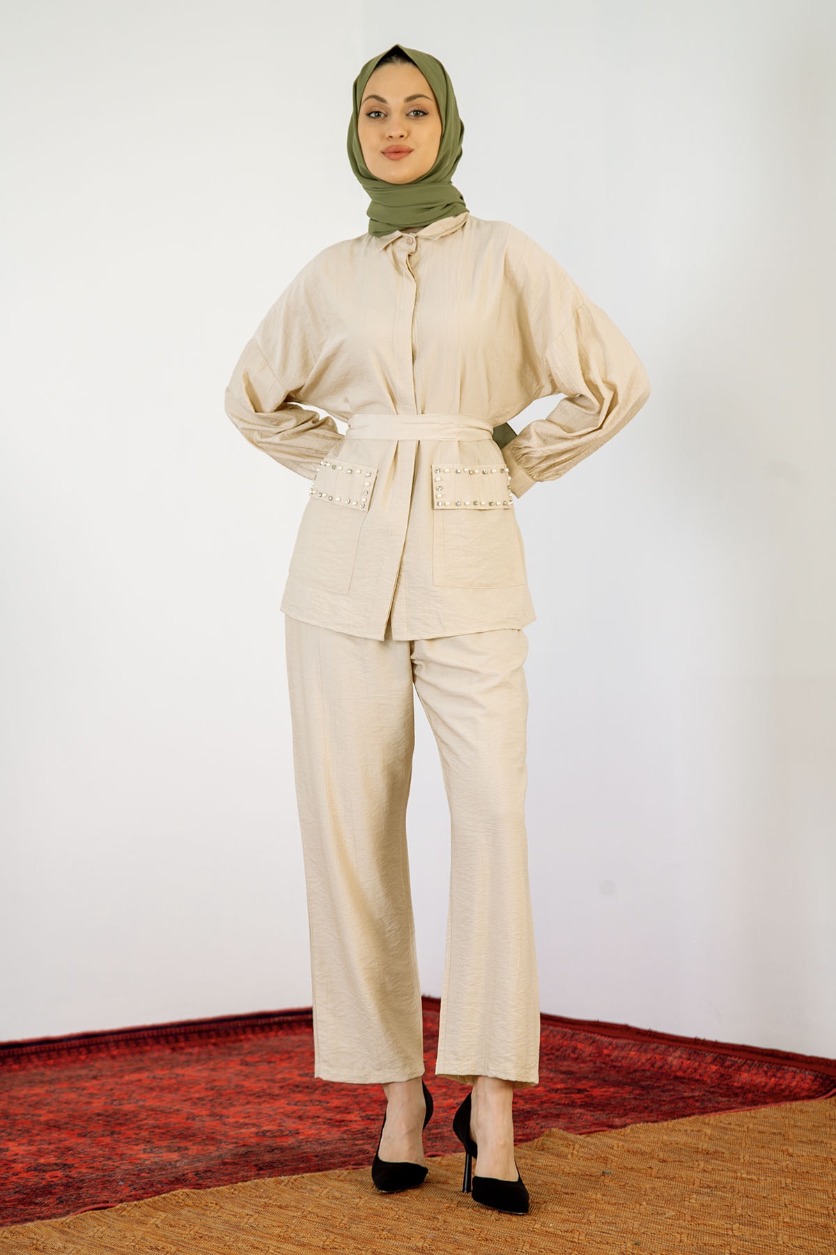 P2932-00 Takim 38-42 - Bej - 1