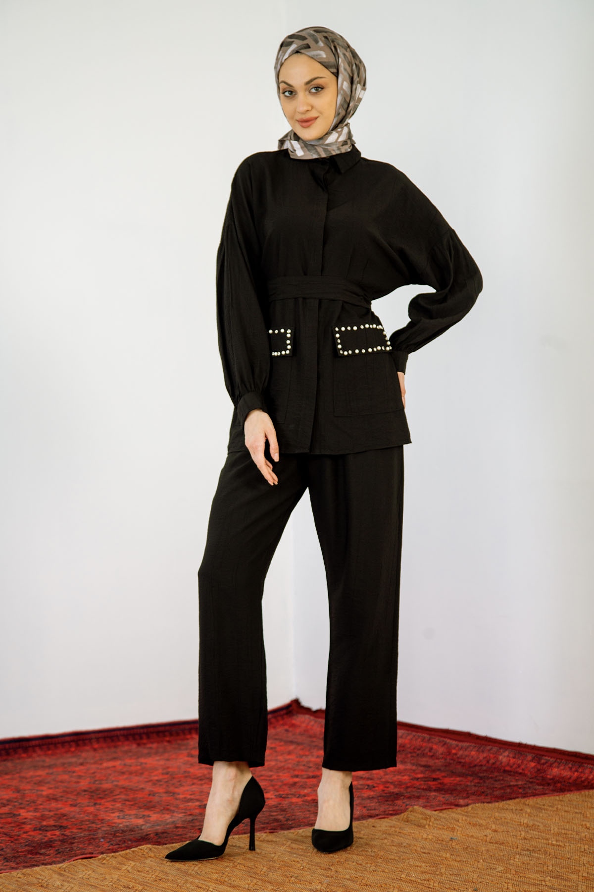 P2932-00 Takim 38-42 - Siyah - 1