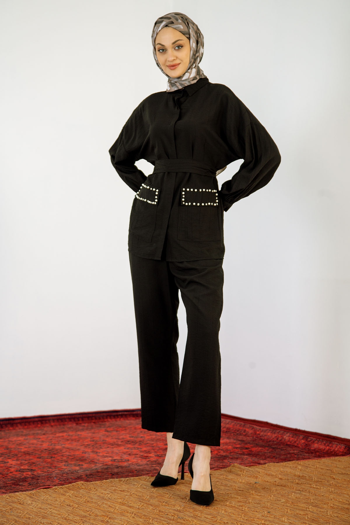 P2932-00 Takim 38-42 - Siyah - 3