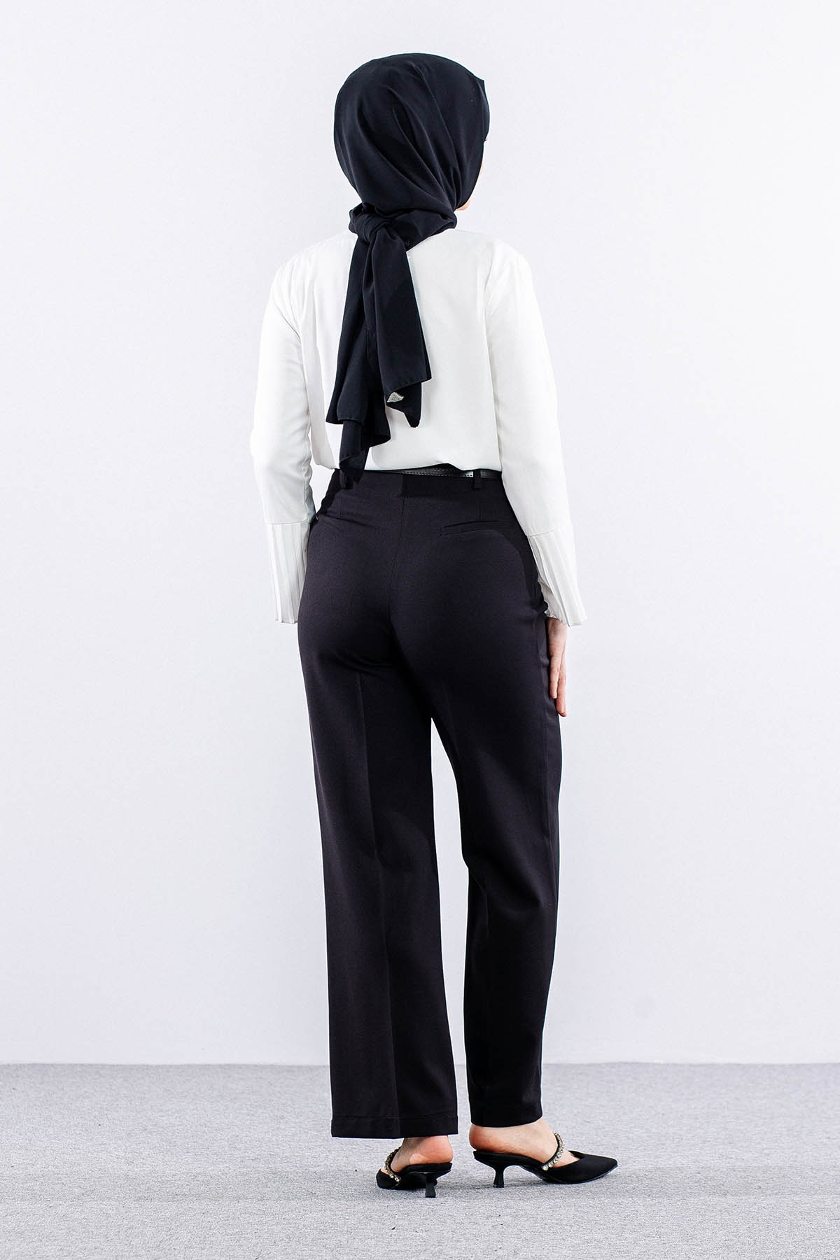 P4145 Pantolon 38-44 - Siyah - 4